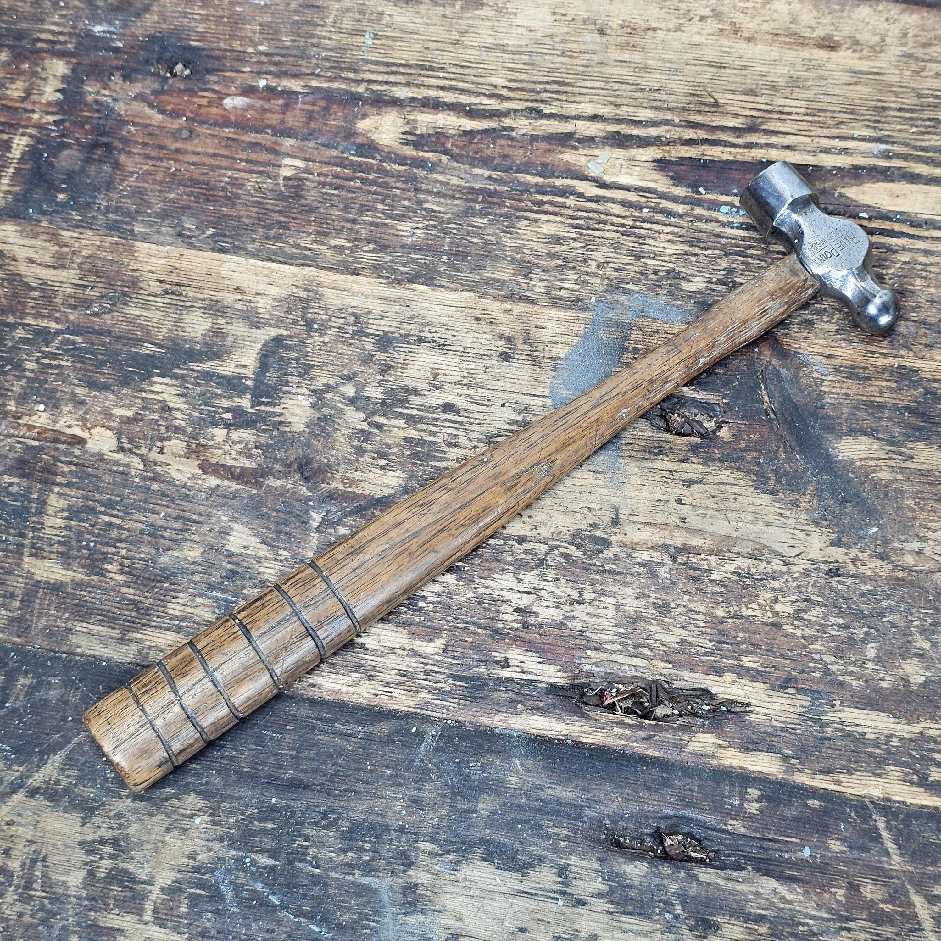 Vintage Blue Point 4oz Ball Peen Hammer 11"L
