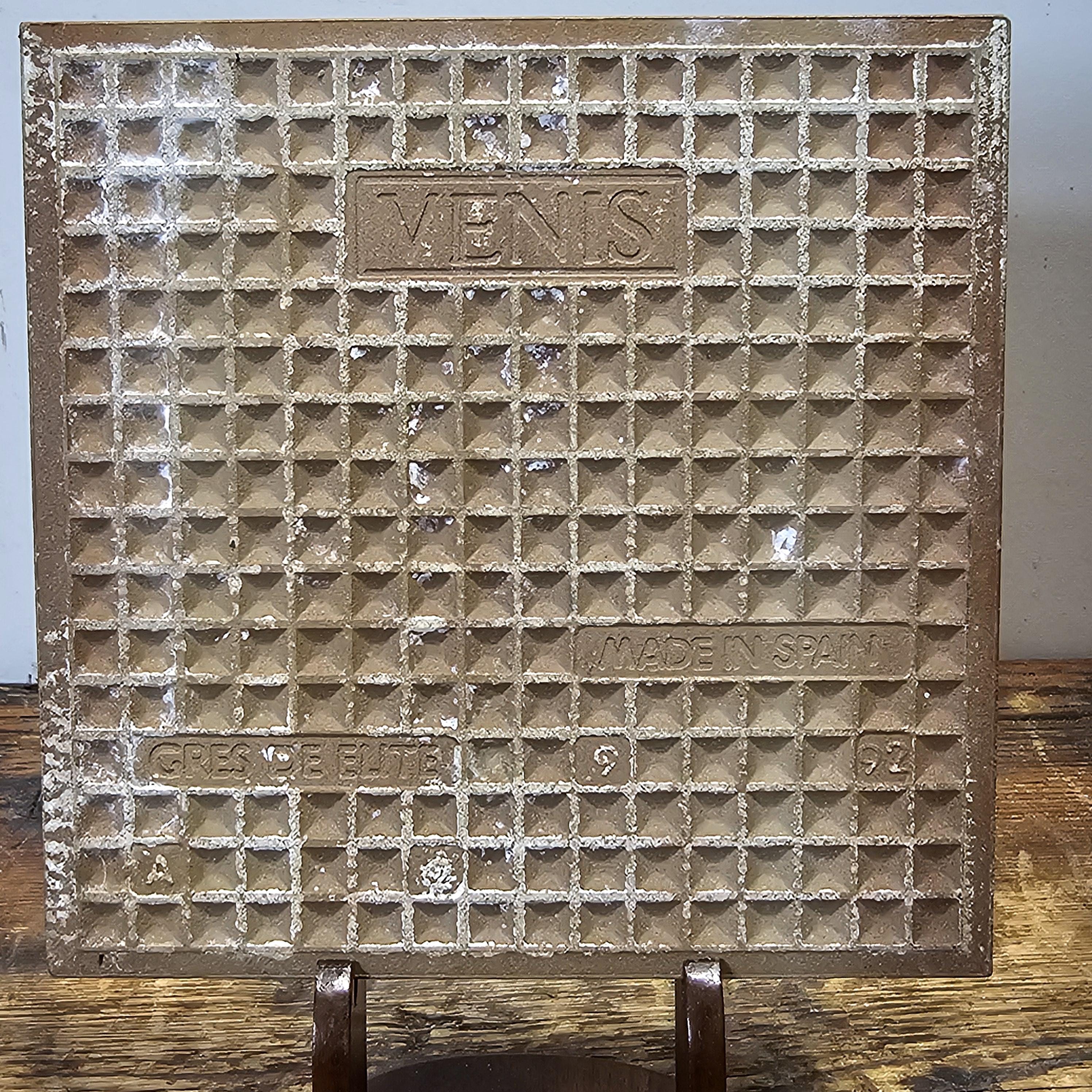 VENIS Made In Spain Gres De Elite Tile Trivet Antique Flower 6 x 6"