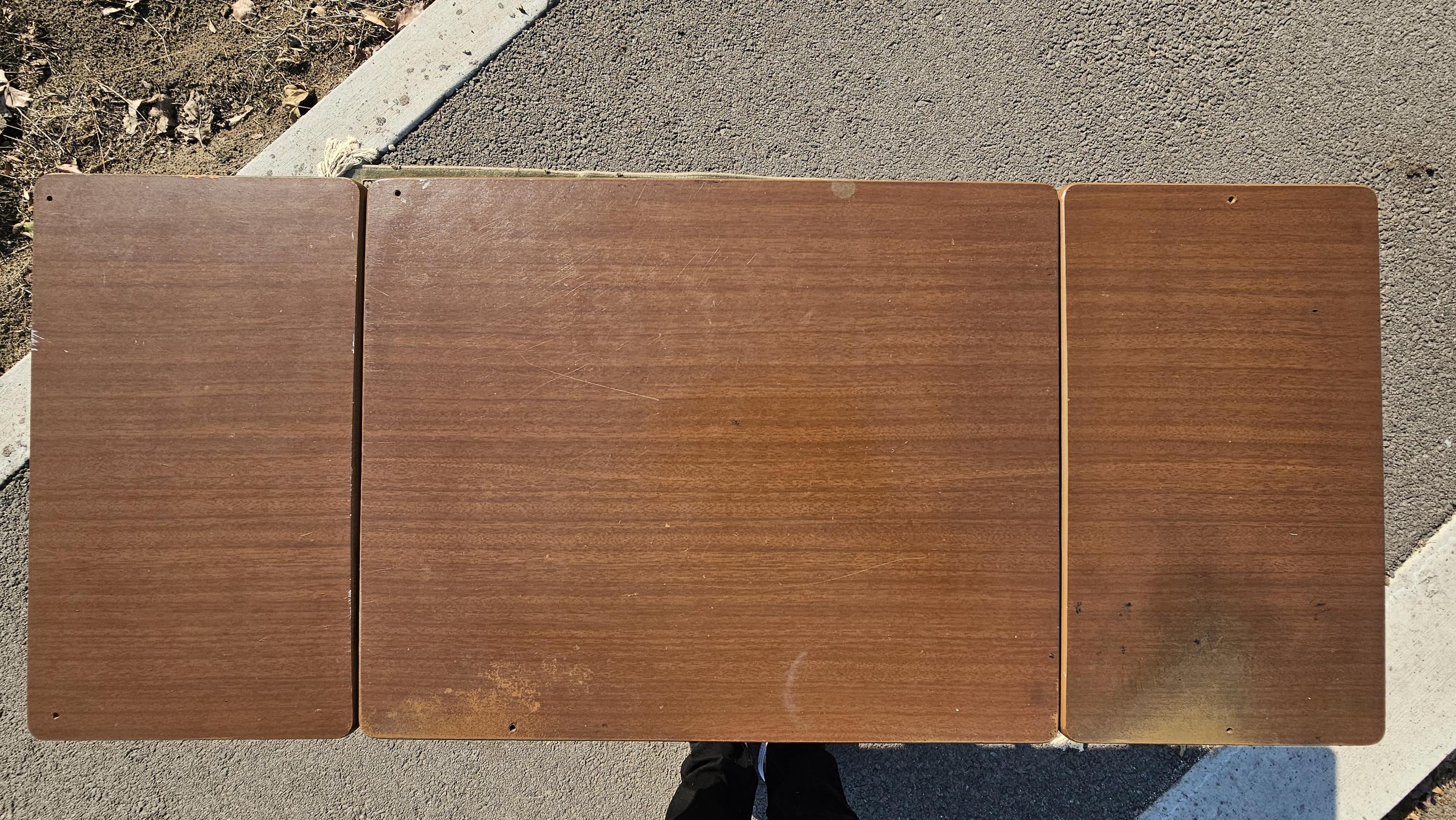 MASO Steel Products Rolling Drop Leaf Typewriter Table MCM