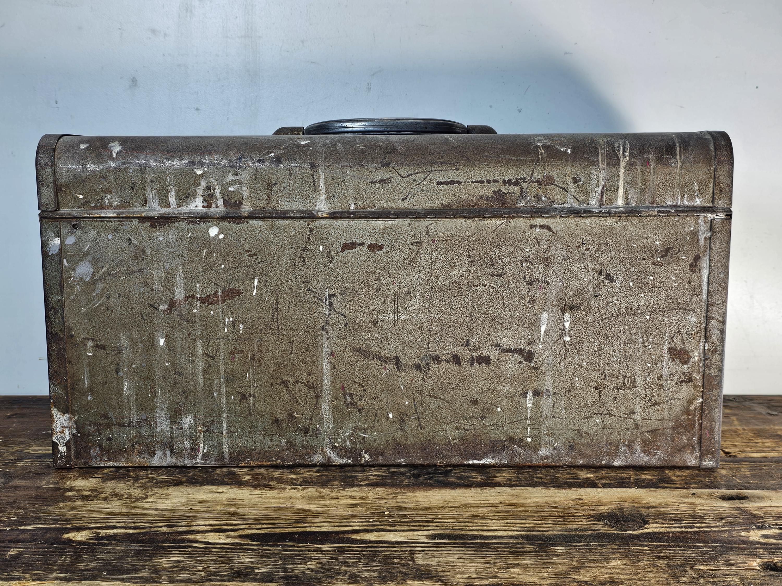 1950s Craftsman 6500 Mechanic Tool box With Tray 18"L x 8"D x 9"H