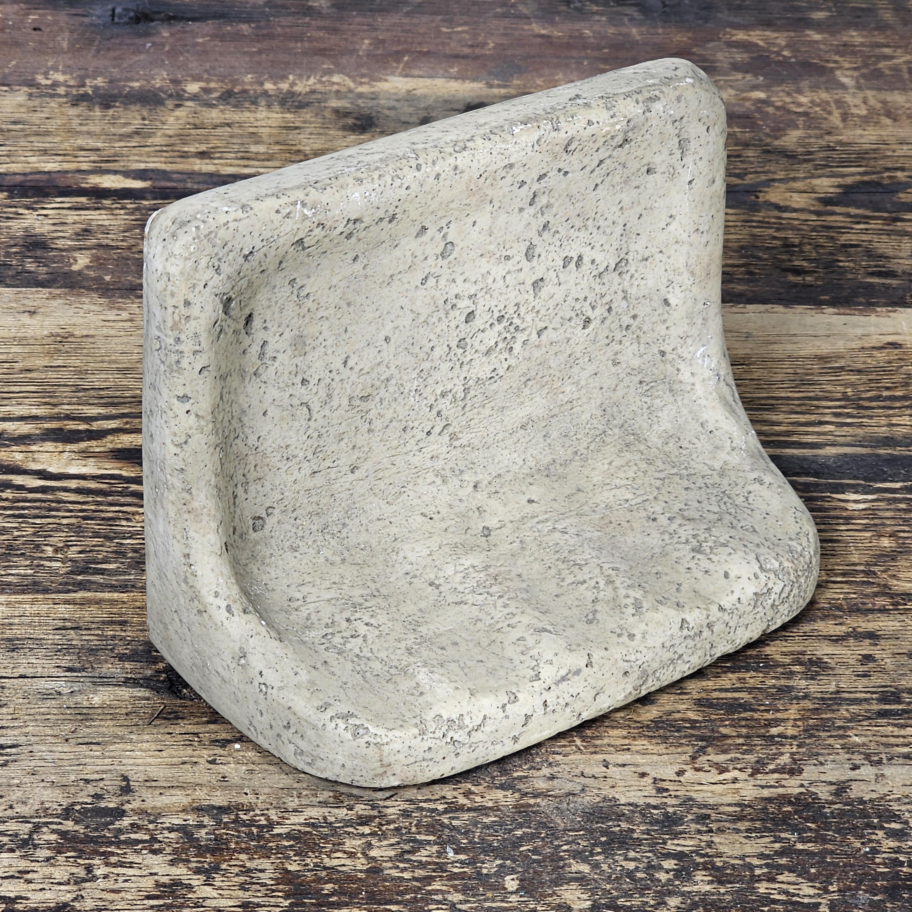 Cast Stone Soap Dish Holder For Shower Bathroom