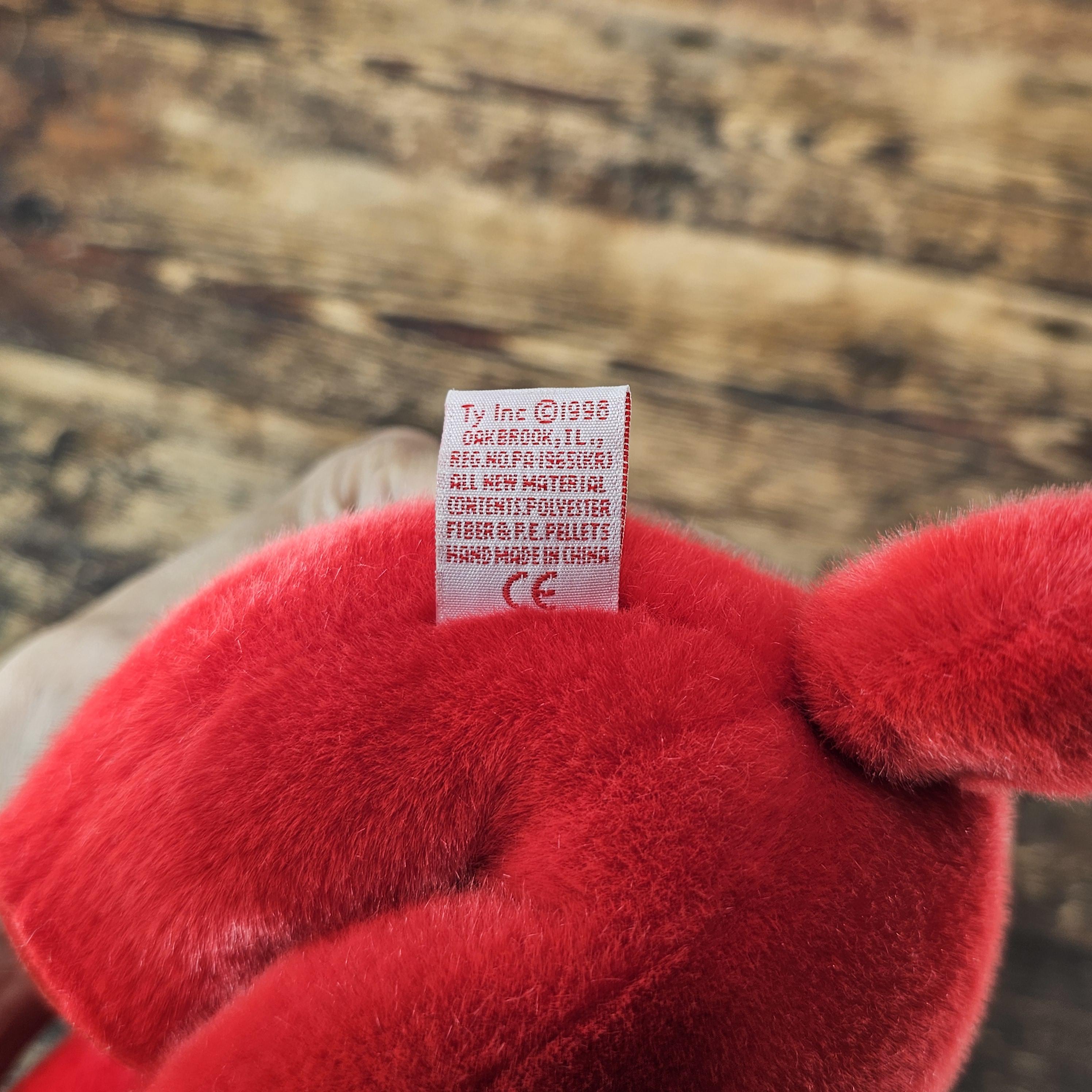 Ty Beanie Buddies Buddy Rover Big Red Dog Clifford Plush Toy