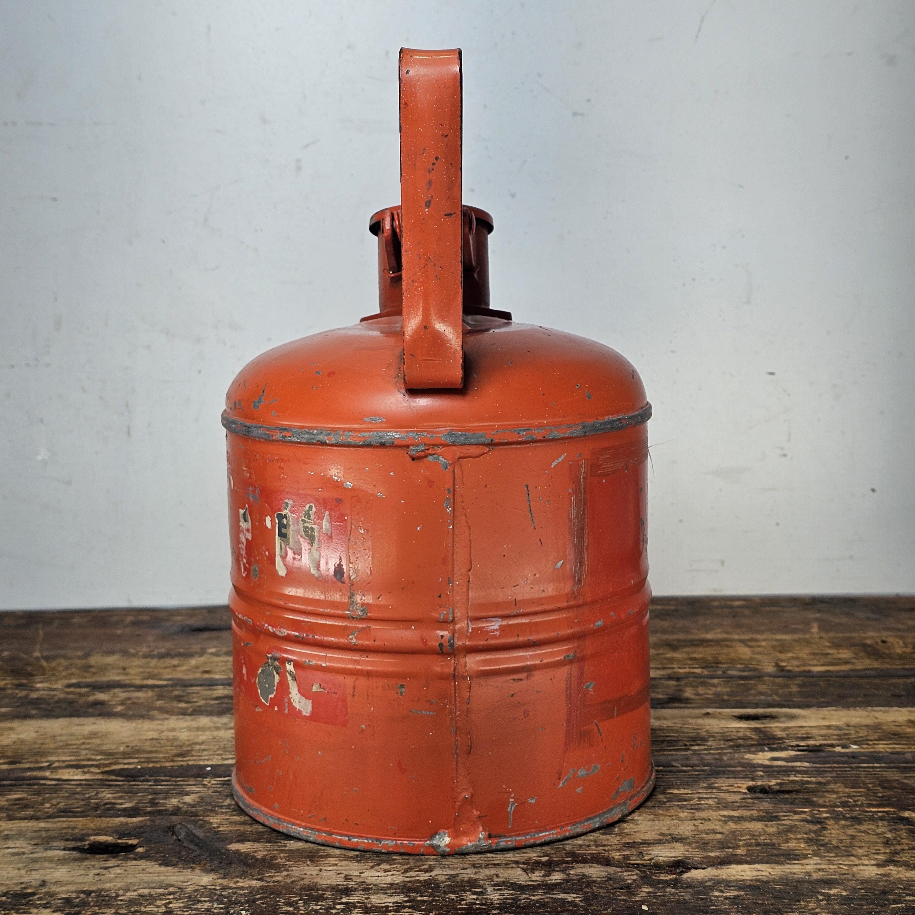 Justrite Steel Safety Can with Trigger-Handle 1 Gallon Gas Can