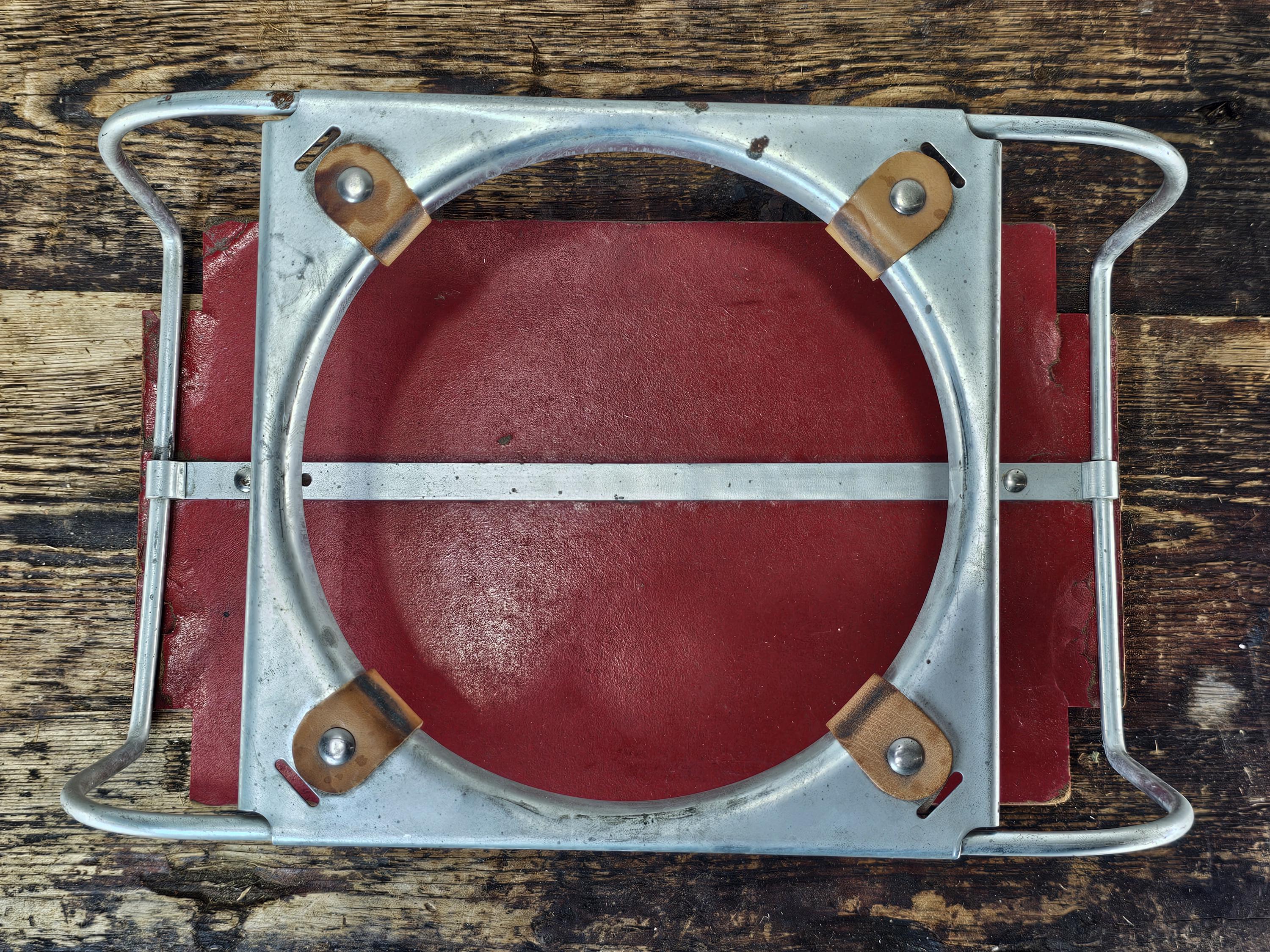 Vintage Brunswick Marion Ladewig Bowling Ball 12.75 lb. With Base