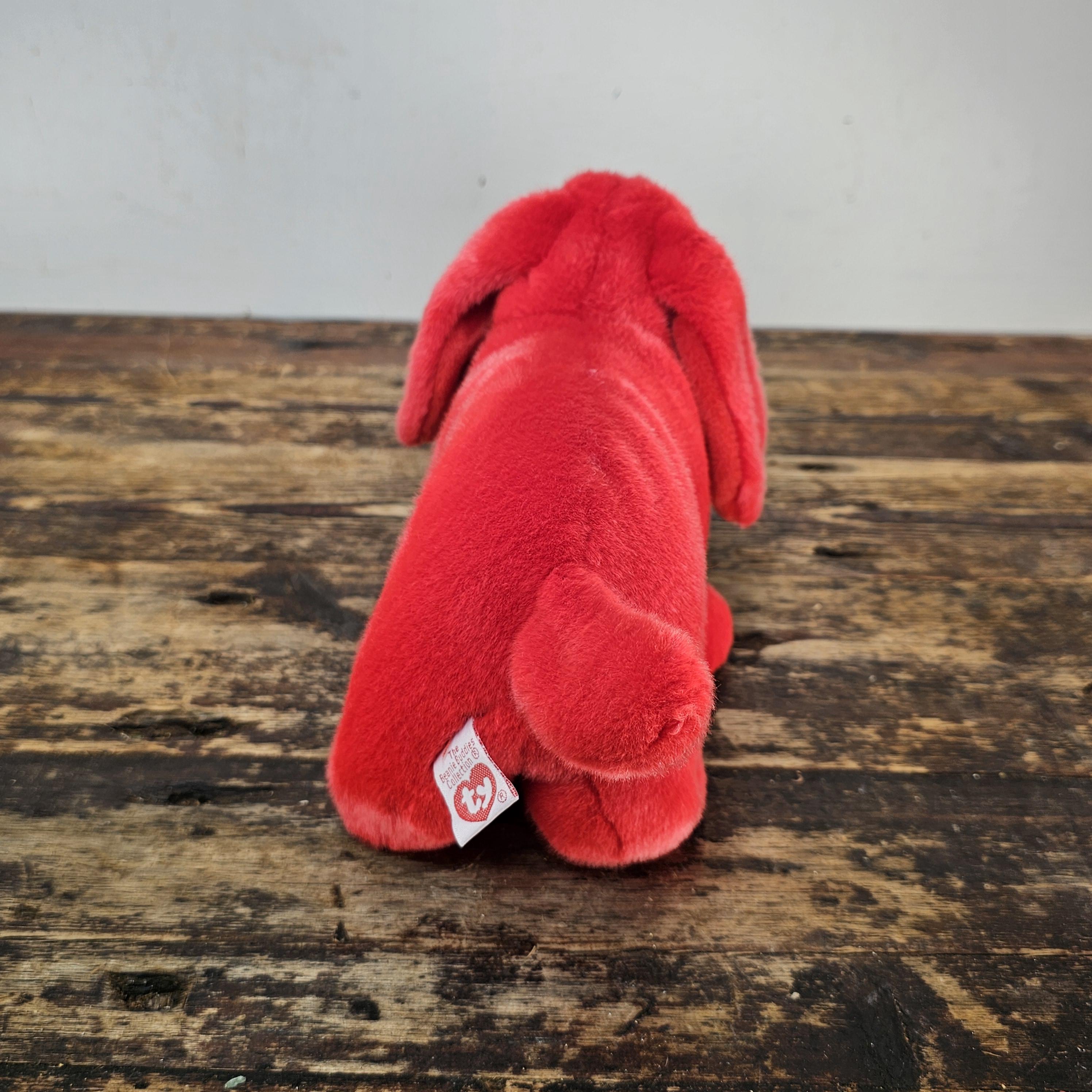 Ty Beanie Buddies Buddy Rover Big Red Dog Clifford Plush Toy