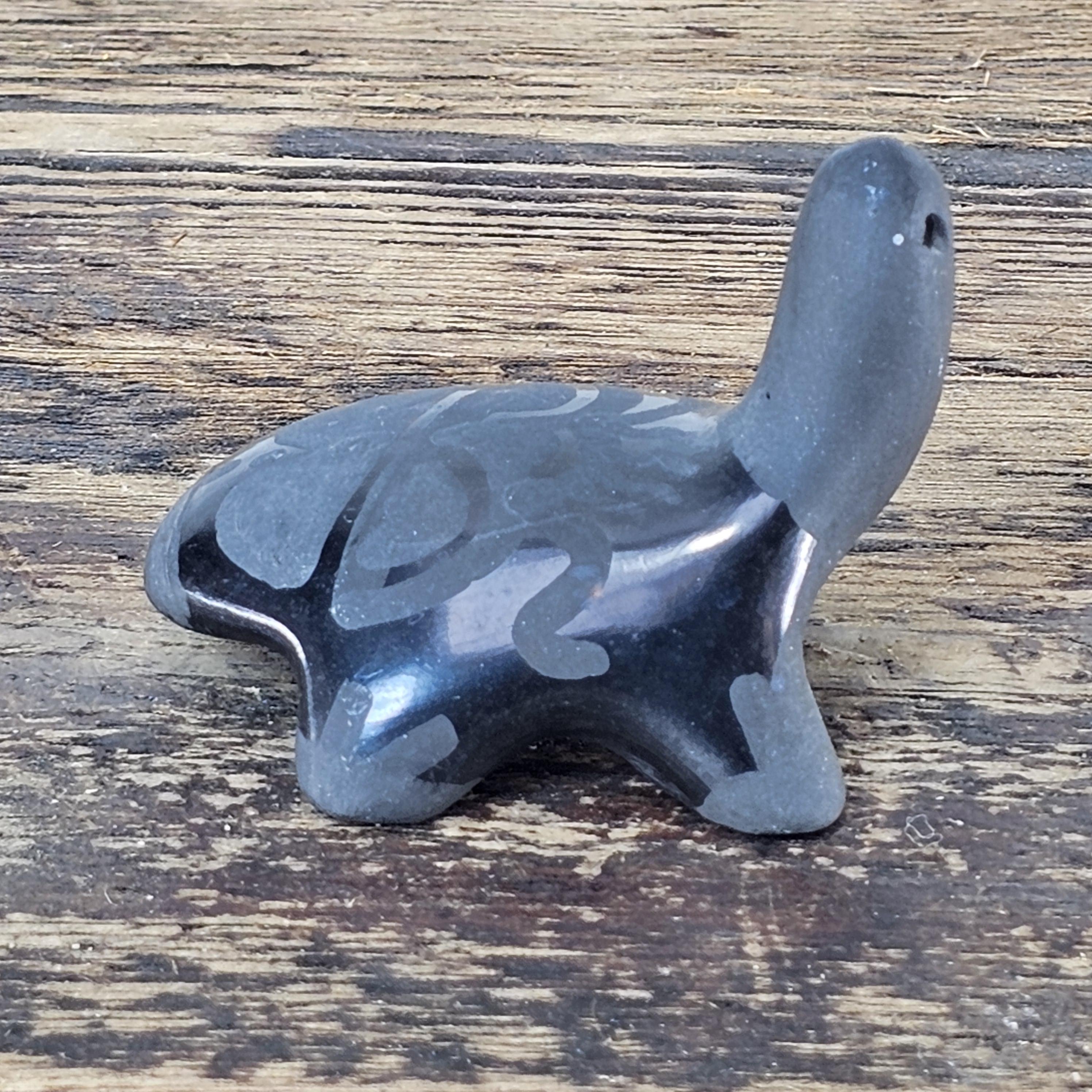 Santa Clara Pueblo Pottery Turtle