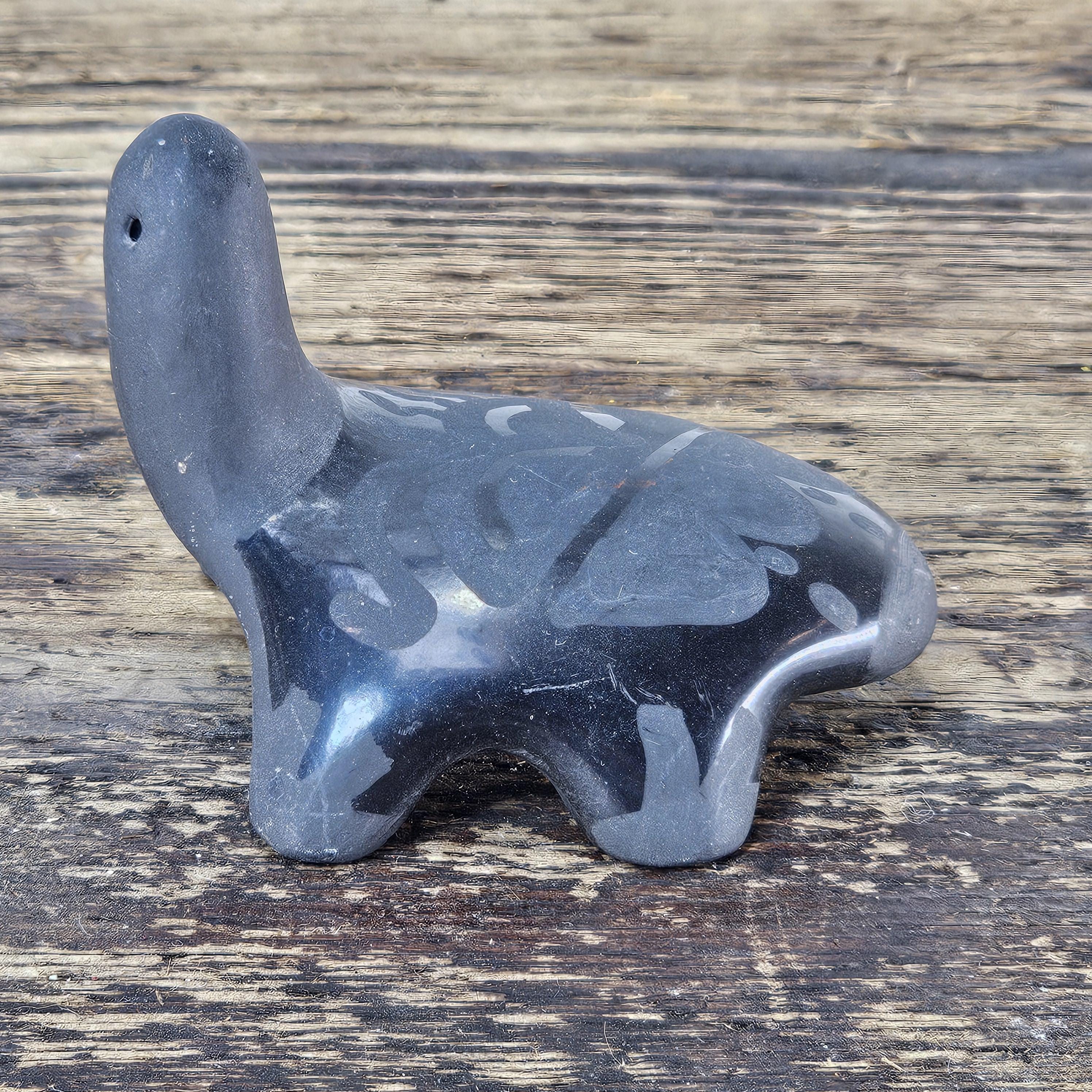 Santa Clara Pueblo Pottery Turtle