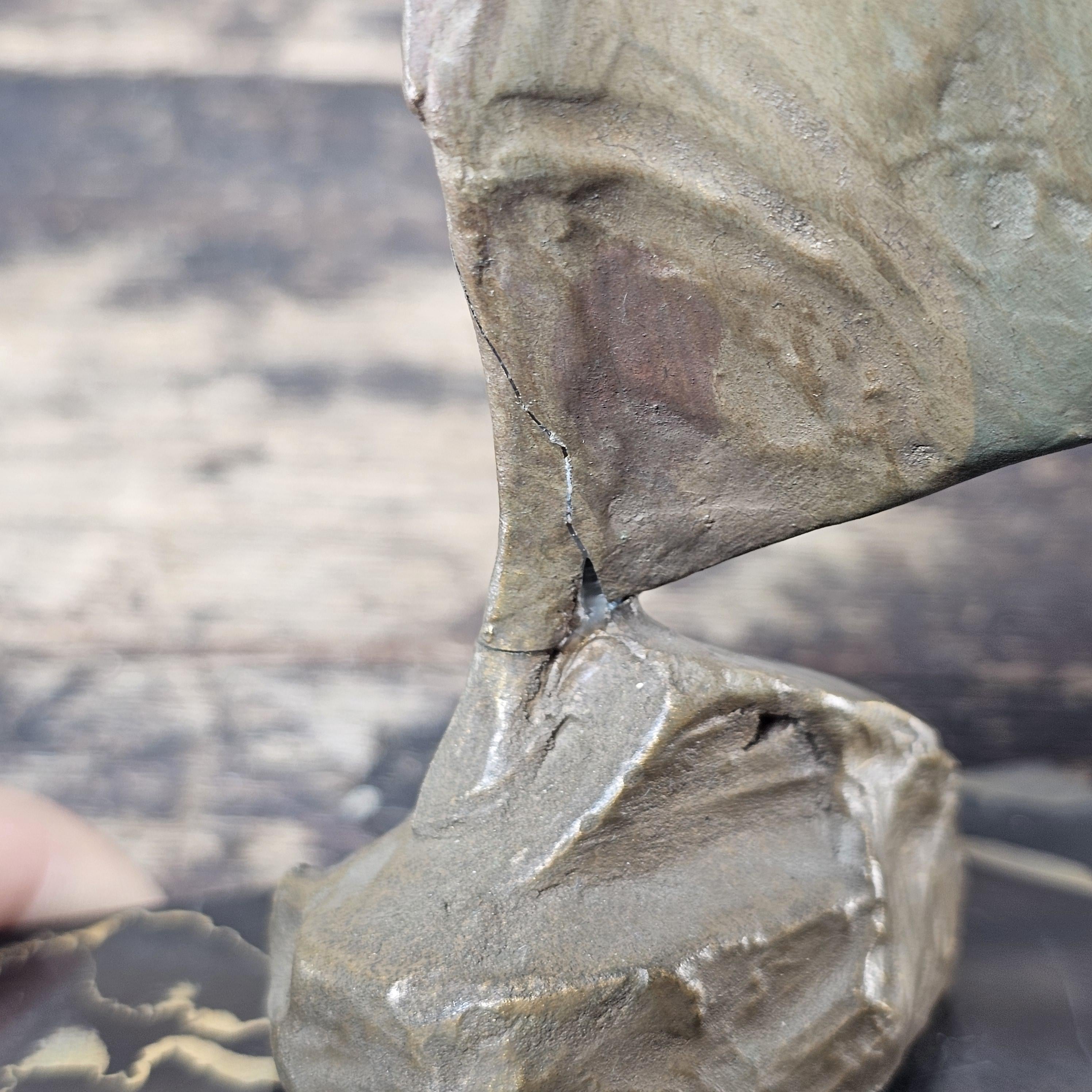 Alva Museum Replica ENVOL by Max LE VERRIER Windswept Woman (Has Damage)