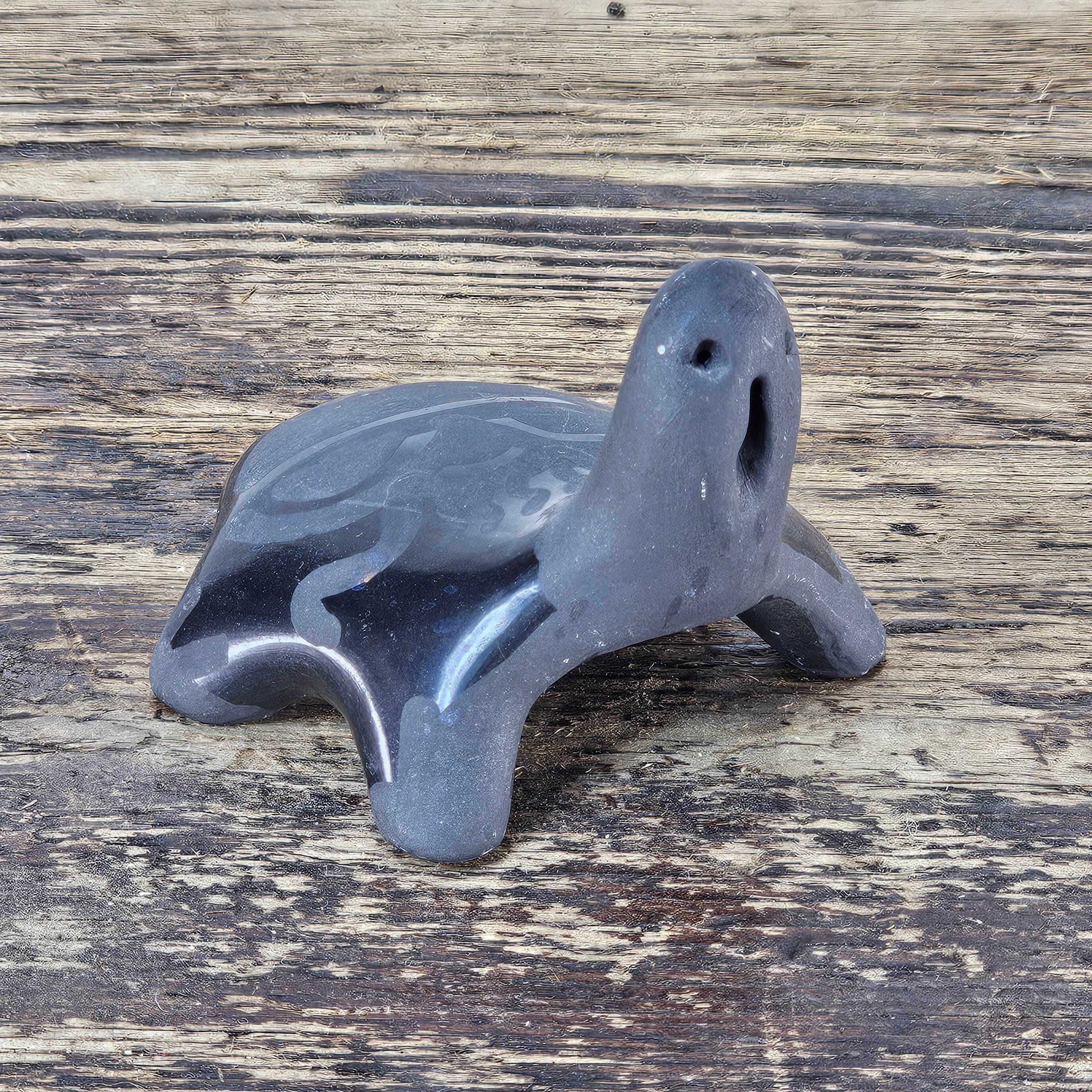 Santa Clara Pueblo Pottery Turtle