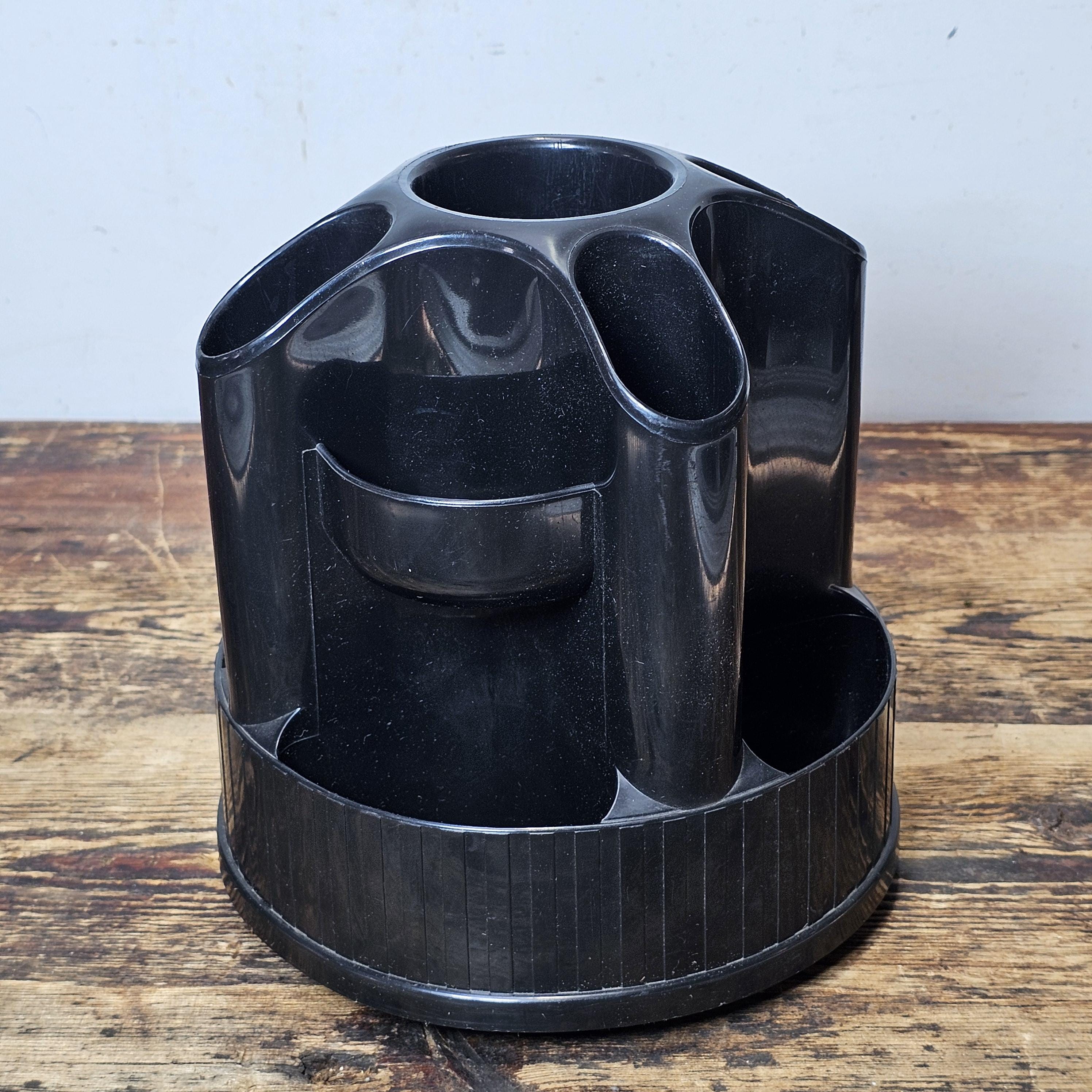 Oxford SDI Rotating Organizer Desk Art Supply Cosmetic Brushes Crafts 8" x 8"