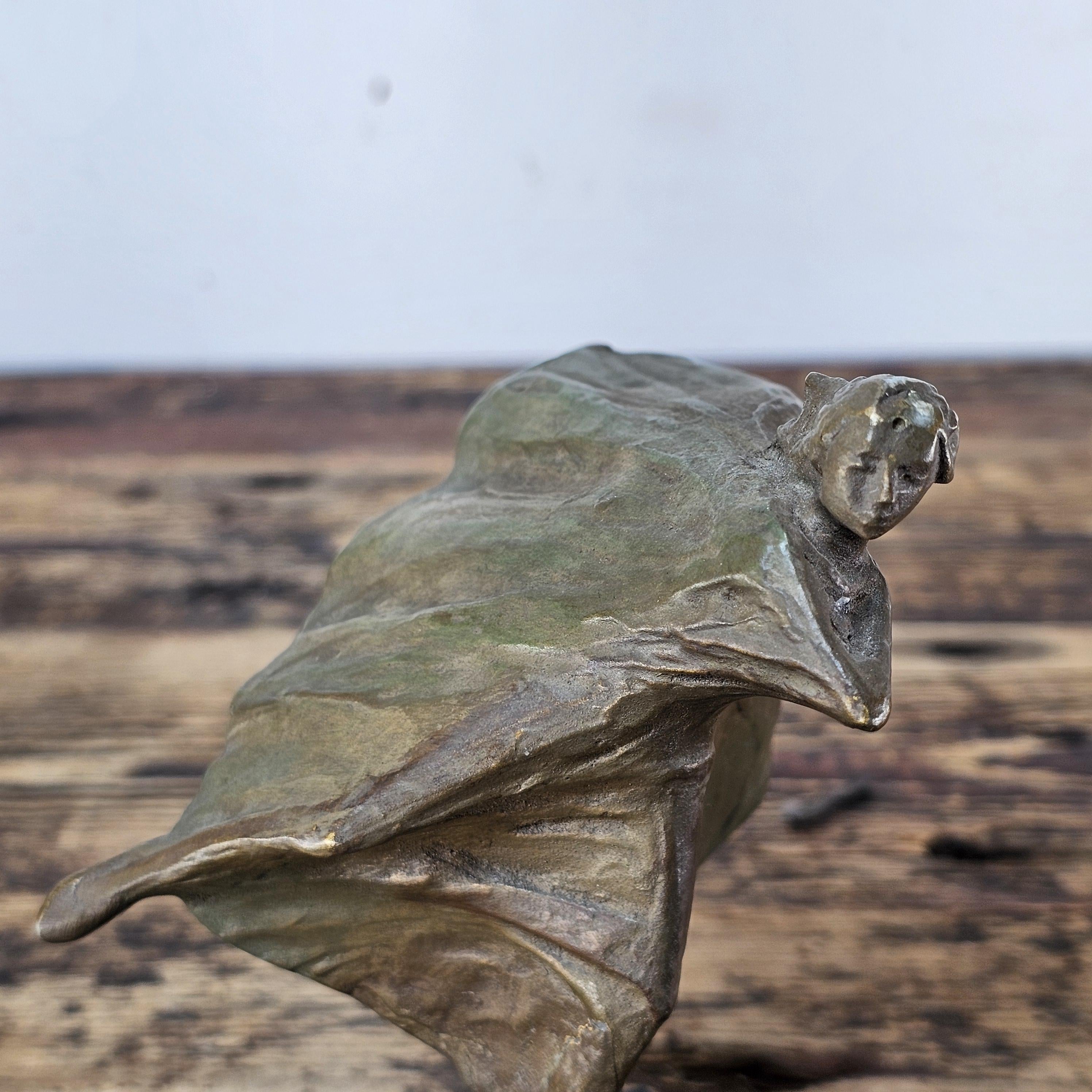 Alva Museum Replica ENVOL by Max LE VERRIER Windswept Woman (Has Damage)