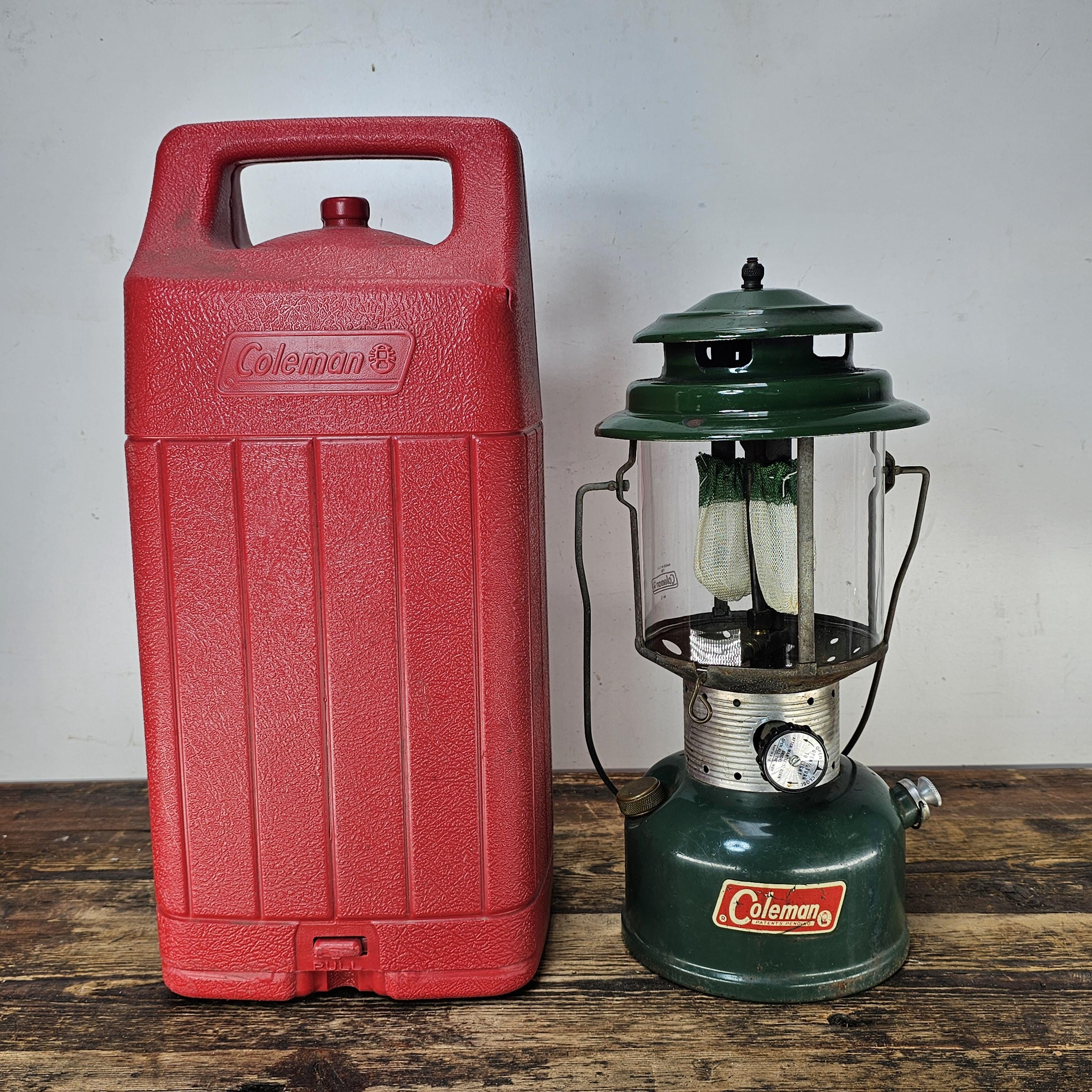 Vintage 1966 Coleman 220F Double Mantle Not Tested