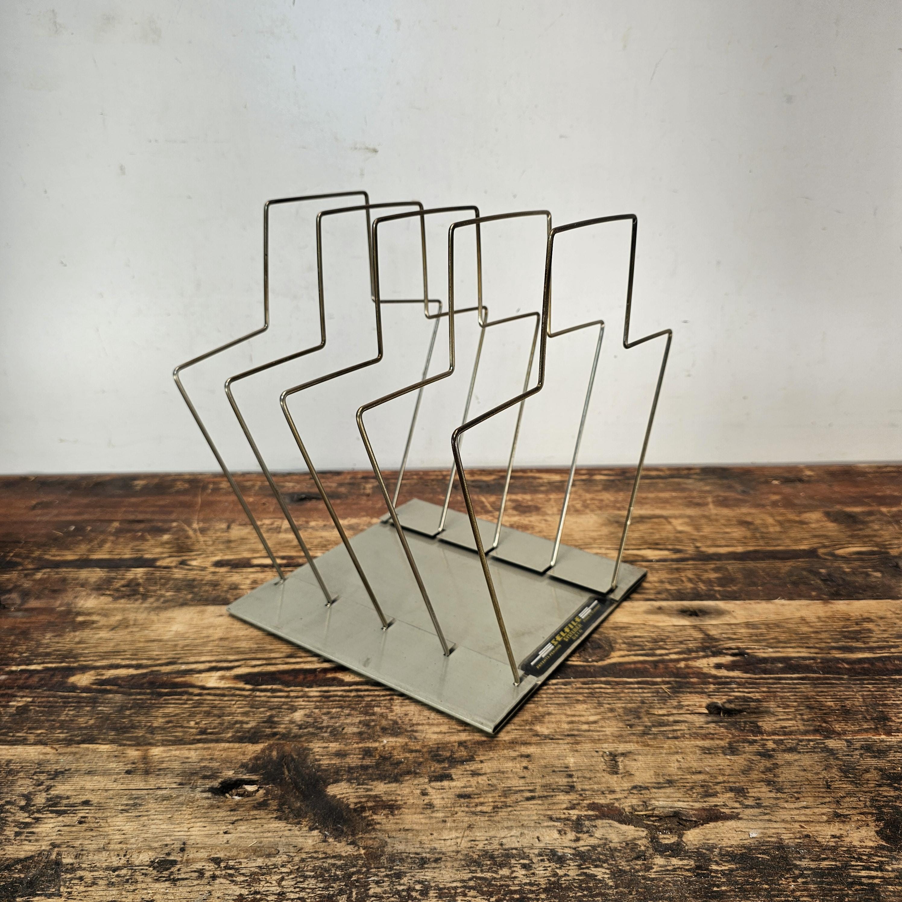 Vintage Norwegian-Made Paper Filing System by SELFILE Systemer