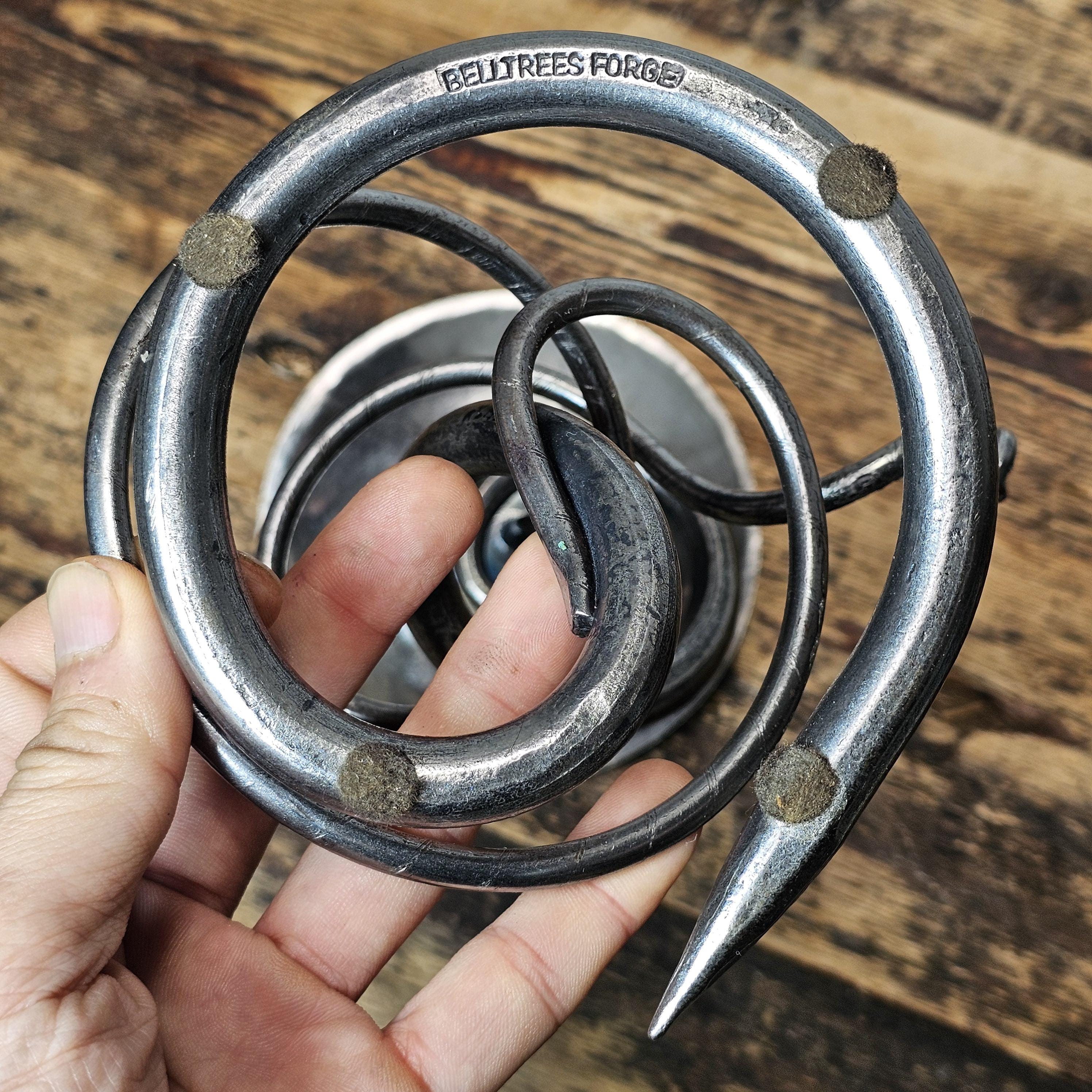 Belltrees Forge Single Tangle Handforged Candlestick From UK 11"H