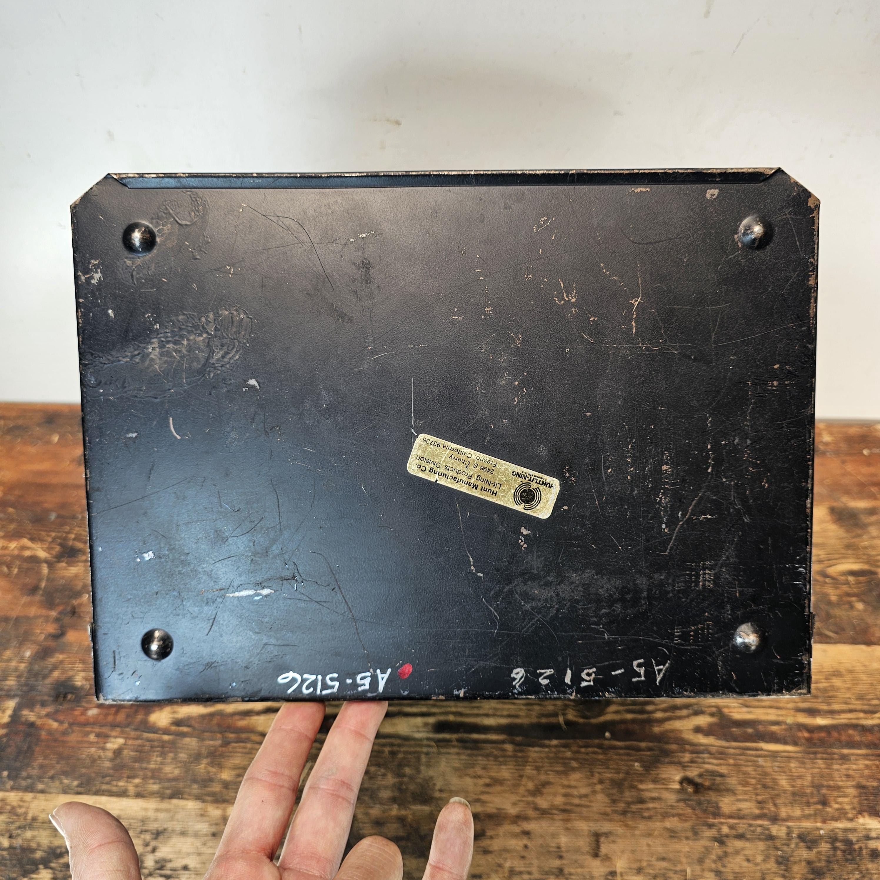 Vintage Hunt Lit-Ning 6-Tier Wall-Mounted / Desktop Steel File Organizer