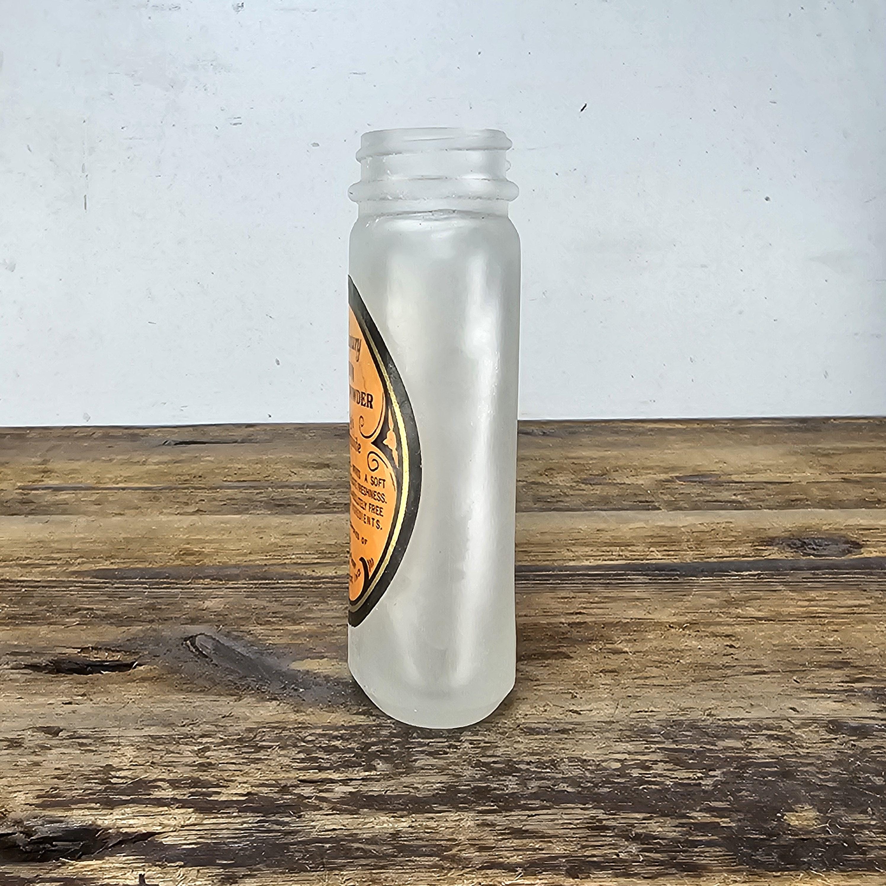 Rare Antique Lady Luxury Complexion/Toilet Powder Bottle