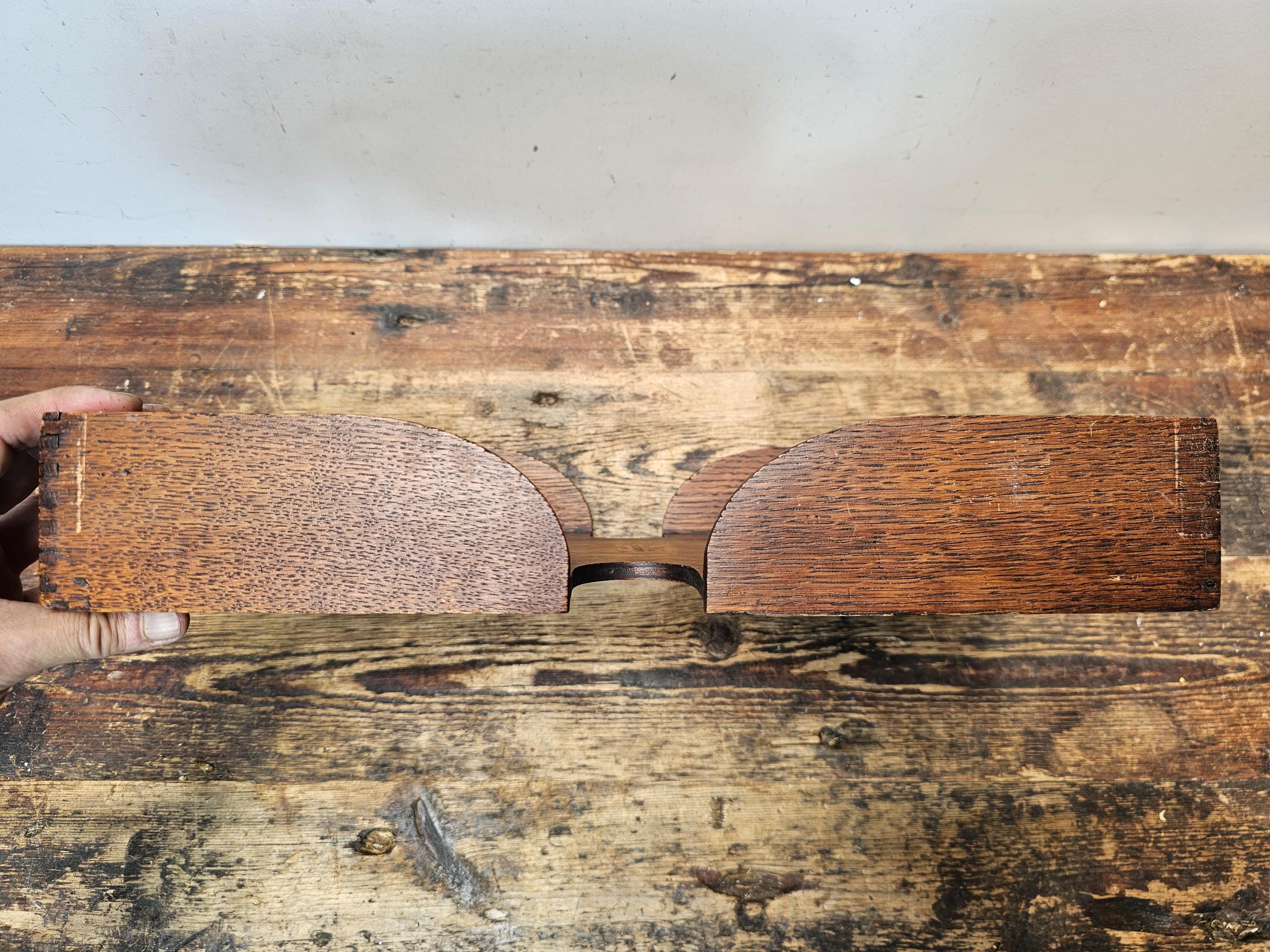 Rare 1920s Globe-Wernicke Wooden Desk Organizer / Letter Tray