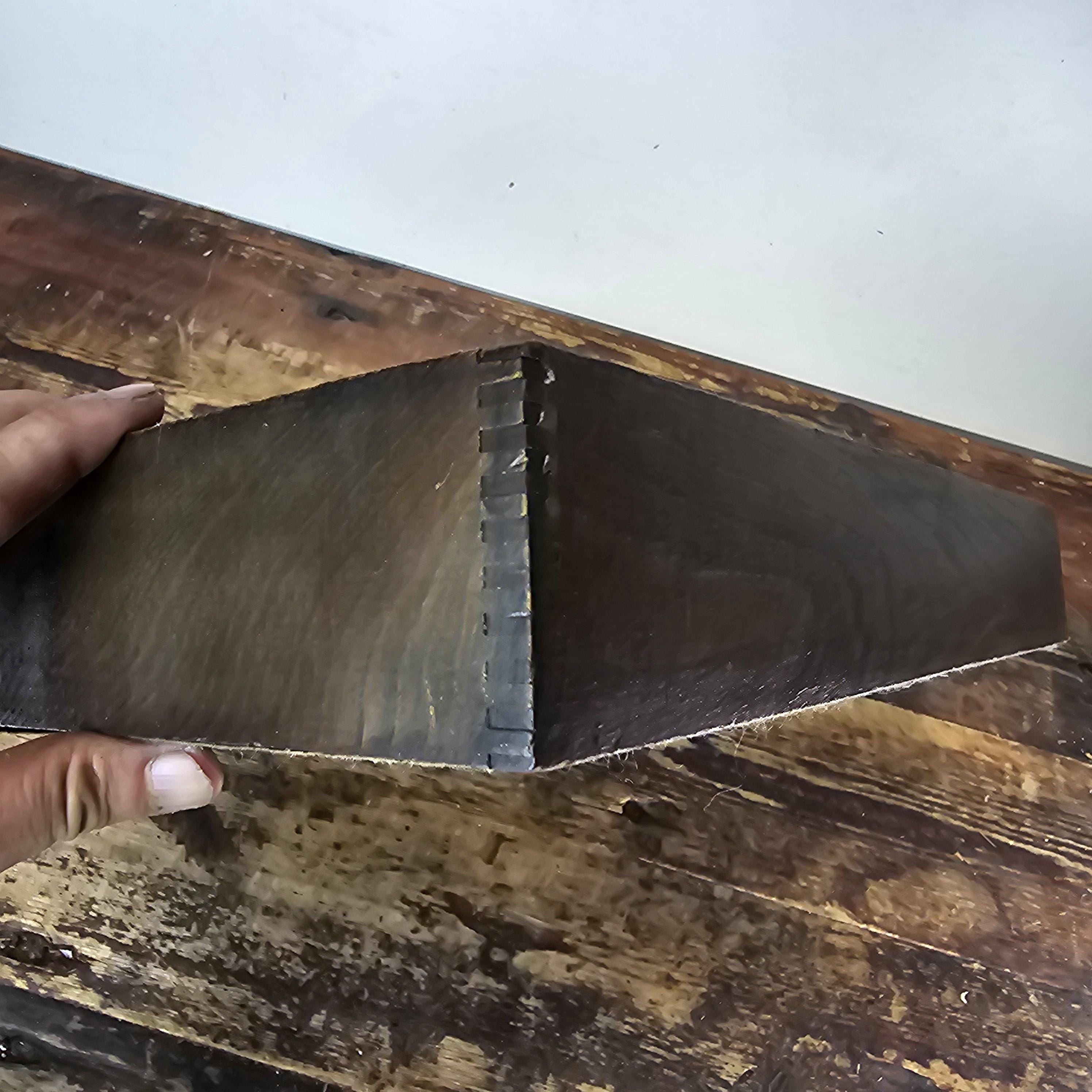 Vintage Hedges Files "The Line" No. 1722 Oak Wood Paper Tray