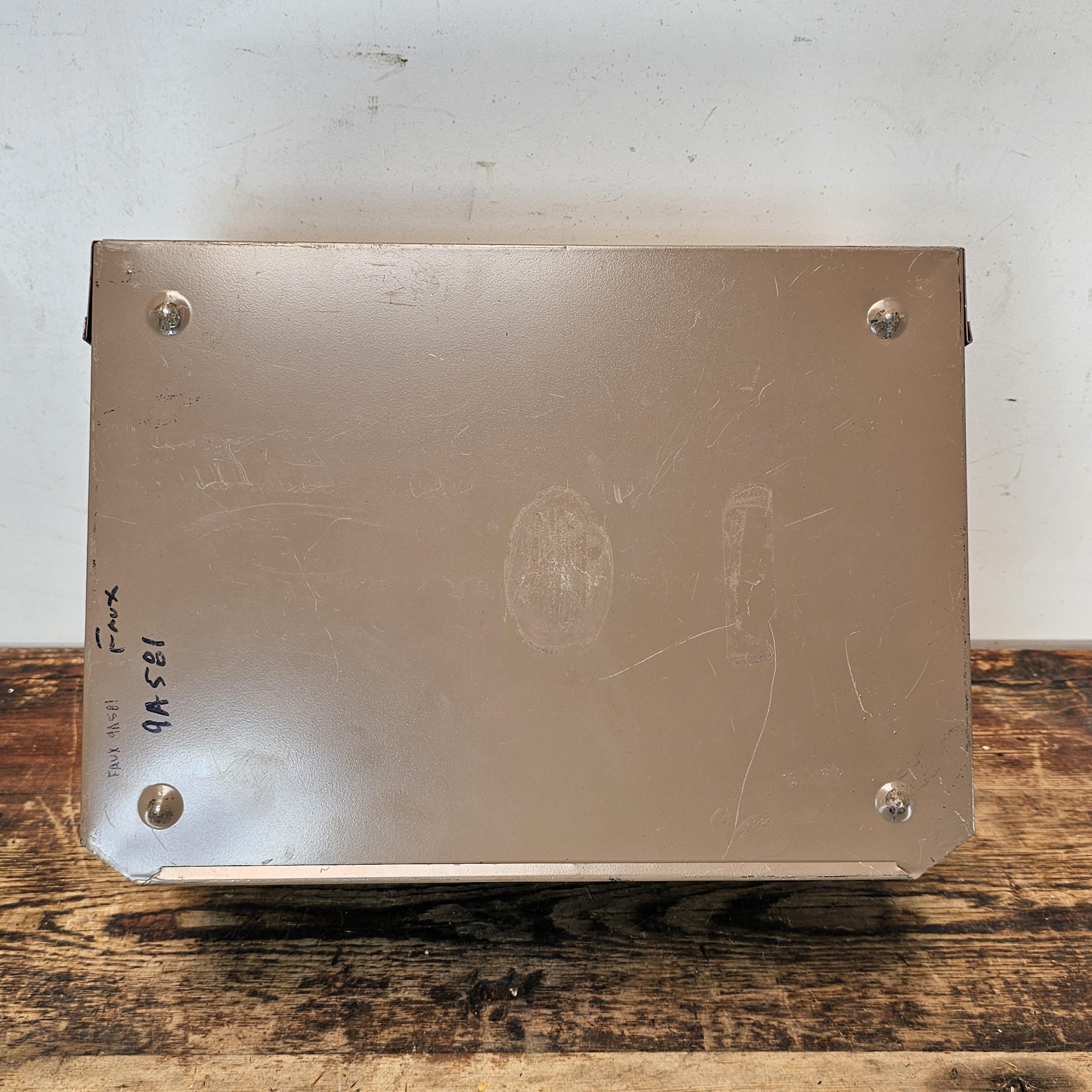 Vintage 3-Tier Wall-Mounted / Desktop Steel File Organizer