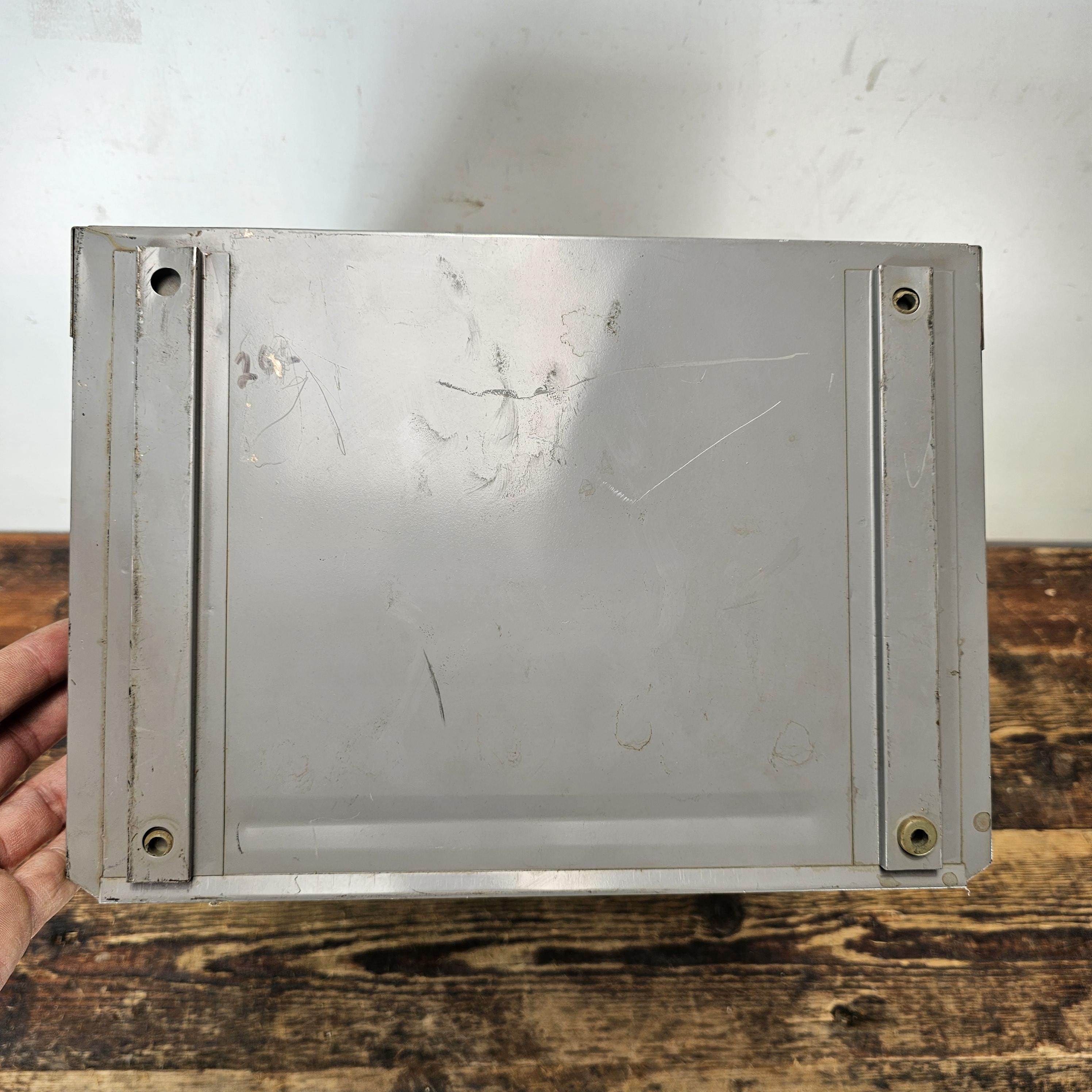 Vintage FLASH FILING 6-Tier Wall-Mounted / Desktop Steel File Organizer