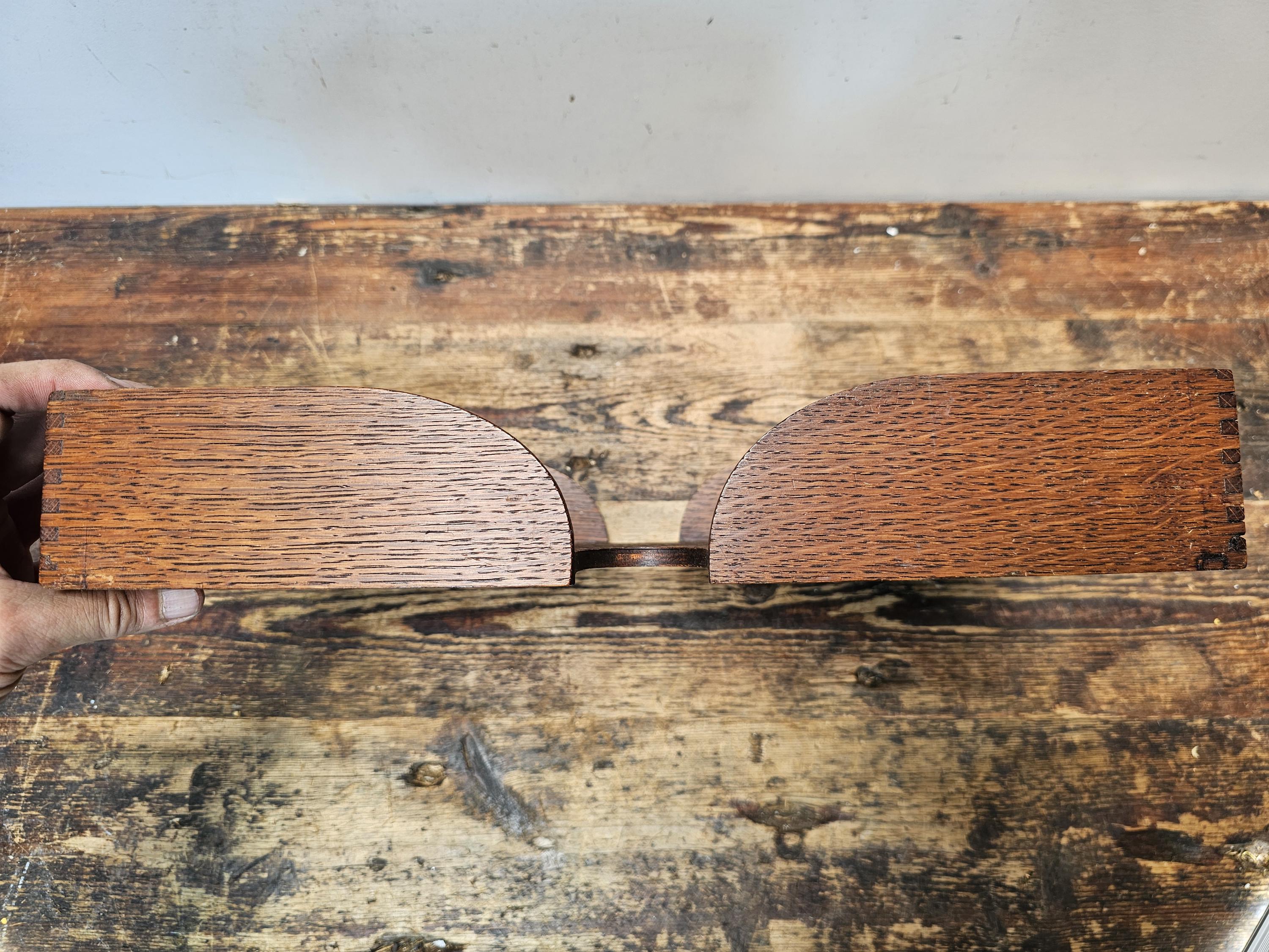 Rare 1920s Globe-Wernicke Wooden Desk Organizer / Letter Tray