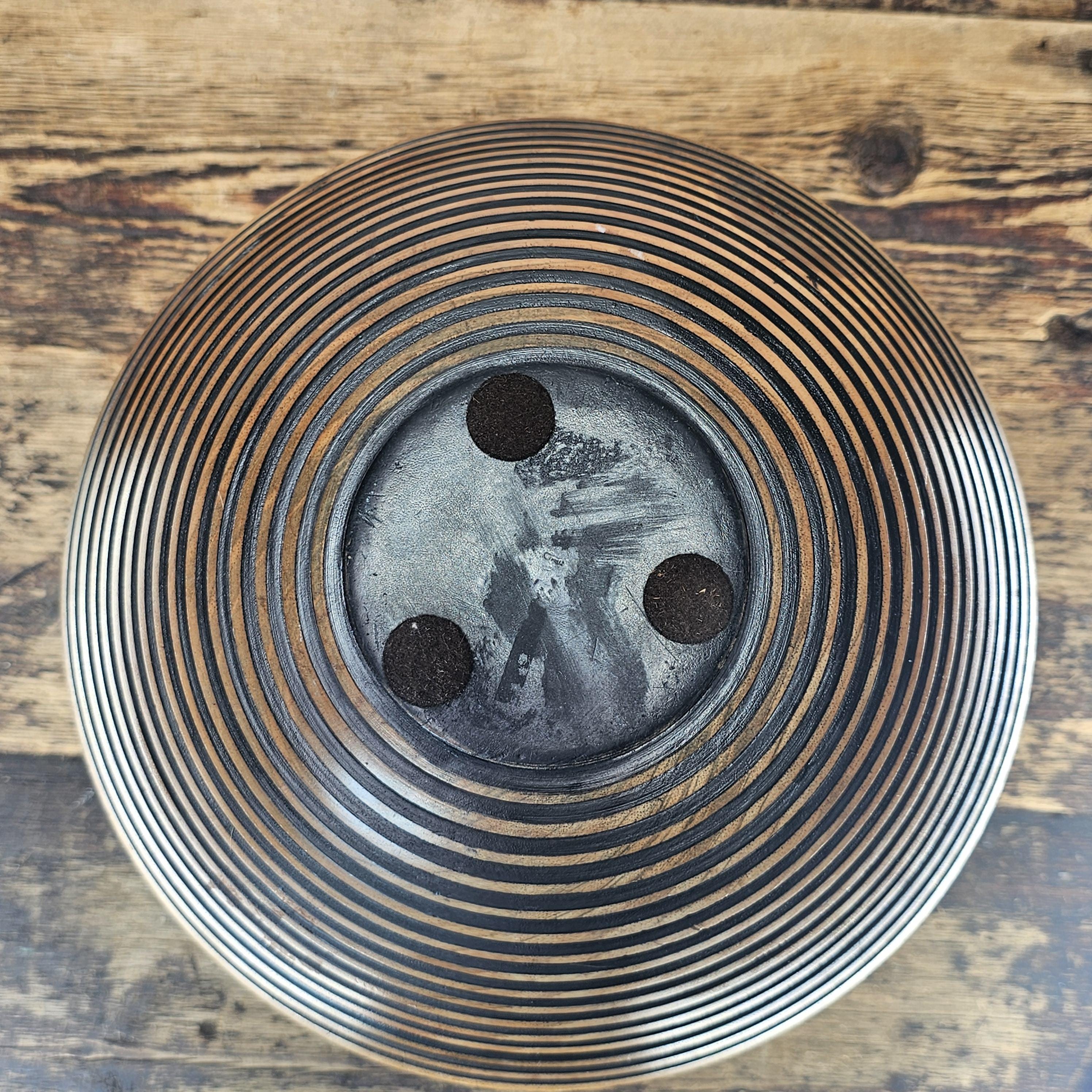 Handcrafted Thai Wooden Vase - Natural Beauty with Ebony Accents