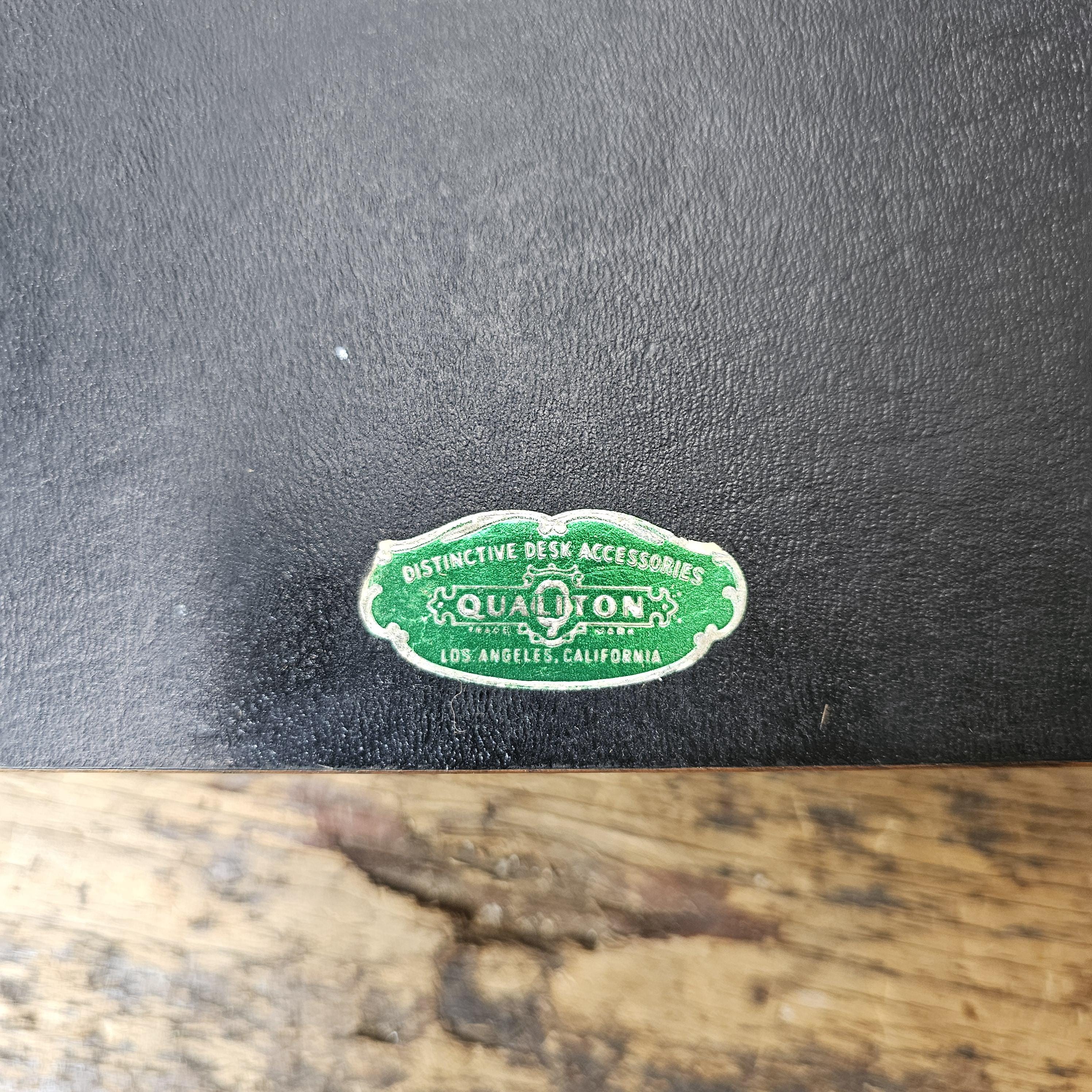 Mid-Century Modern Desktop Organizer/Paper Tray by Qualiton, Los Angeles, CA