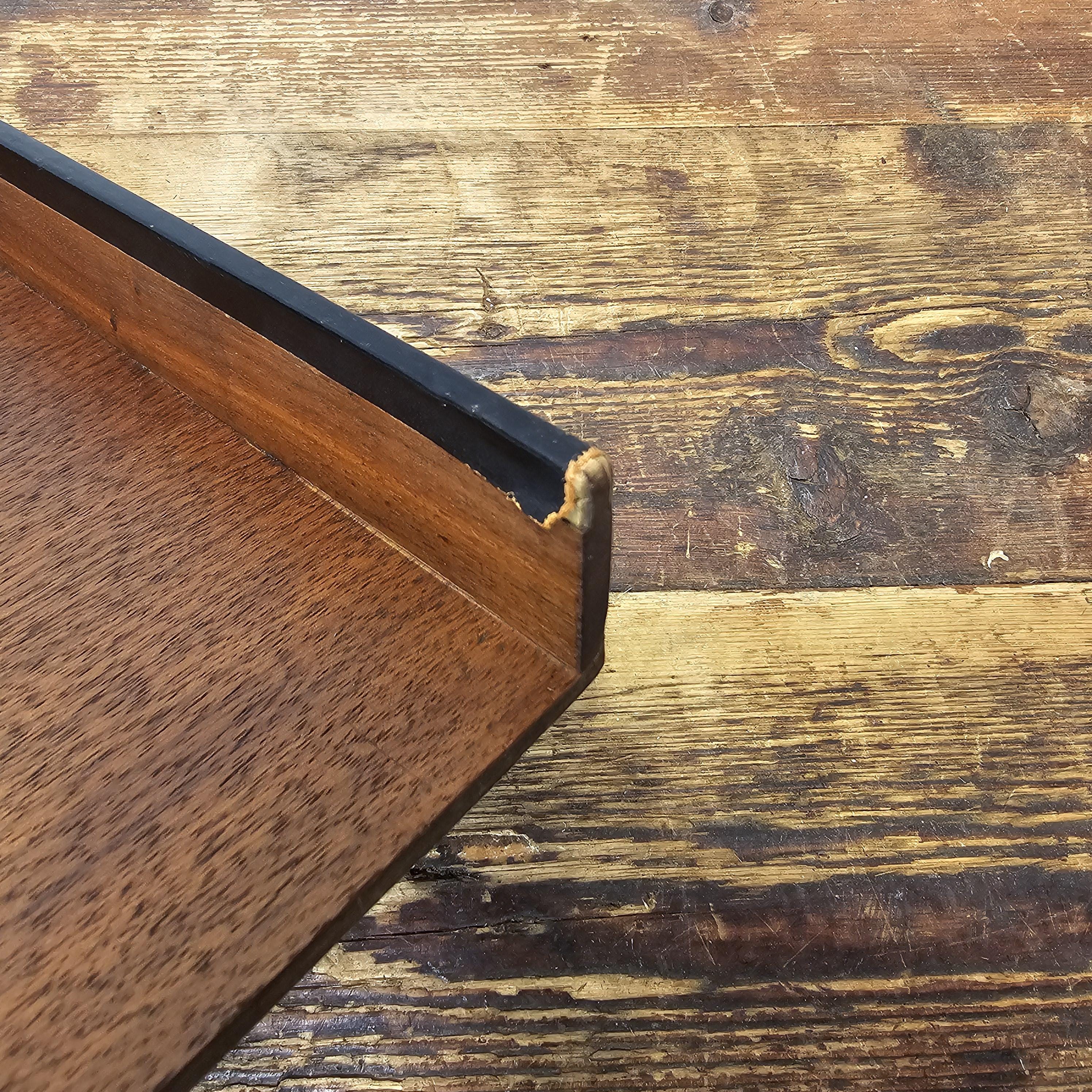 Mid-Century Modern Desktop Organizer/Paper Tray by Qualiton, Los Angeles, CA