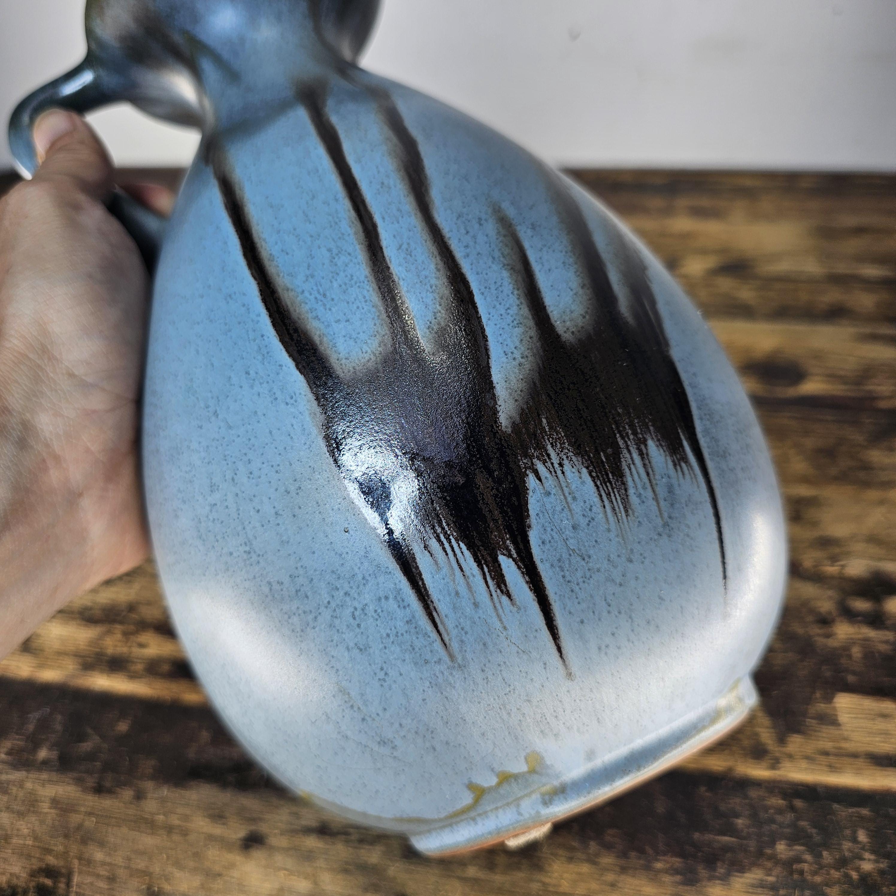 Vintage Blue Mountain Pottery Pitcher / Vase Mid-Century Canadian Art Pottery