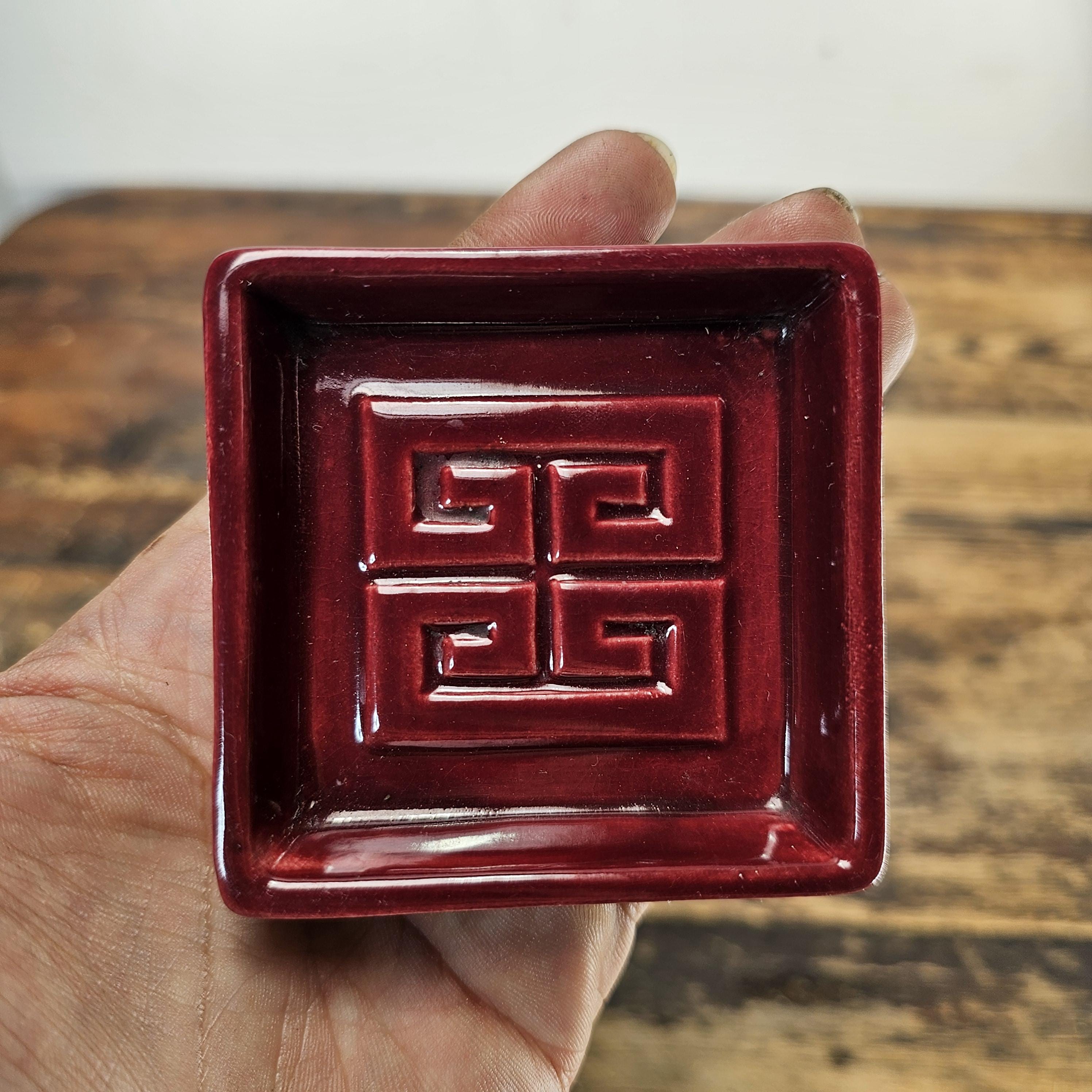 Mid-Century Modern Claire Lerner Studio Pottery Dish / Ashtray 1949