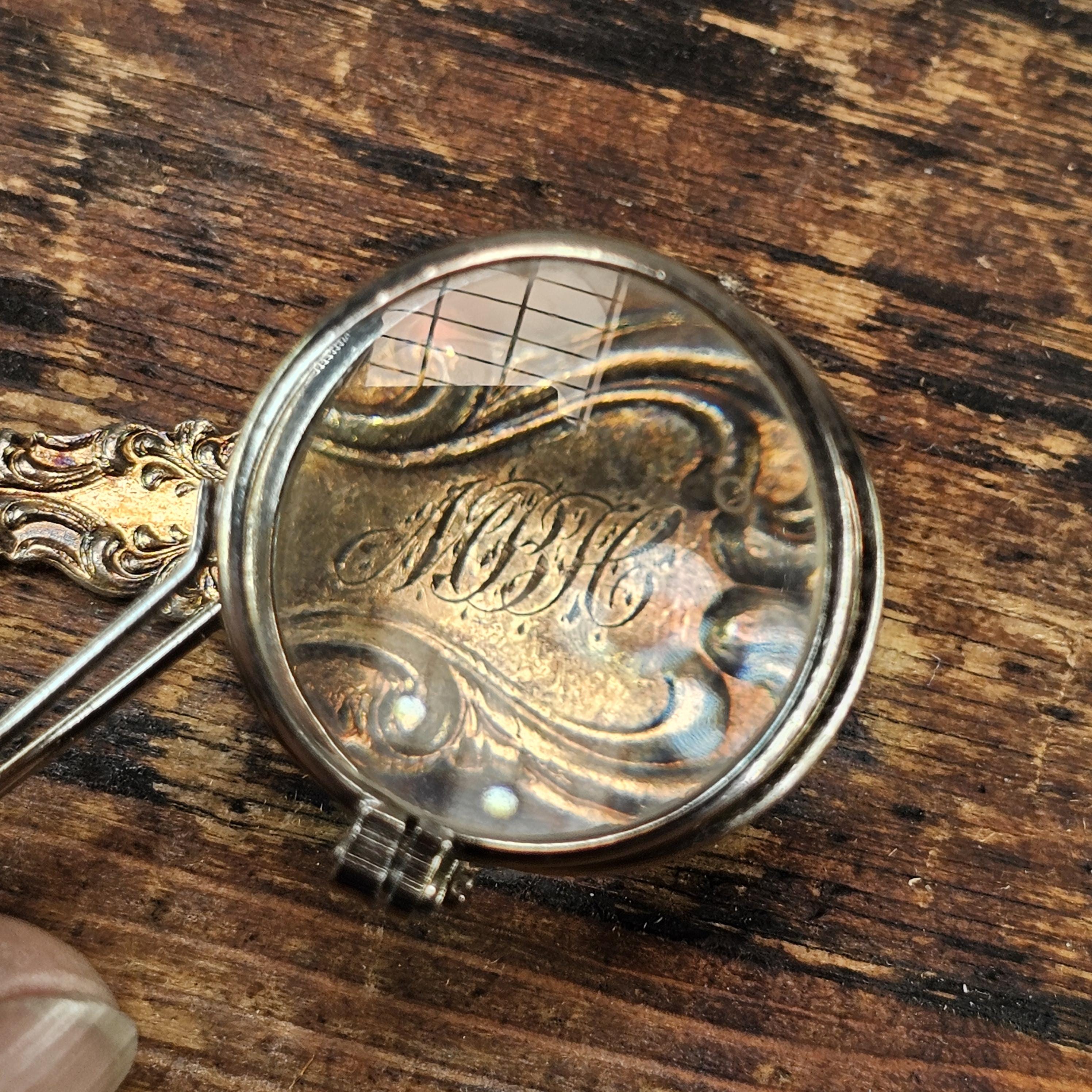 RARE Antique Dominick & Haff Renaissance Enameled Sterling Silver Food Pick 5.5"