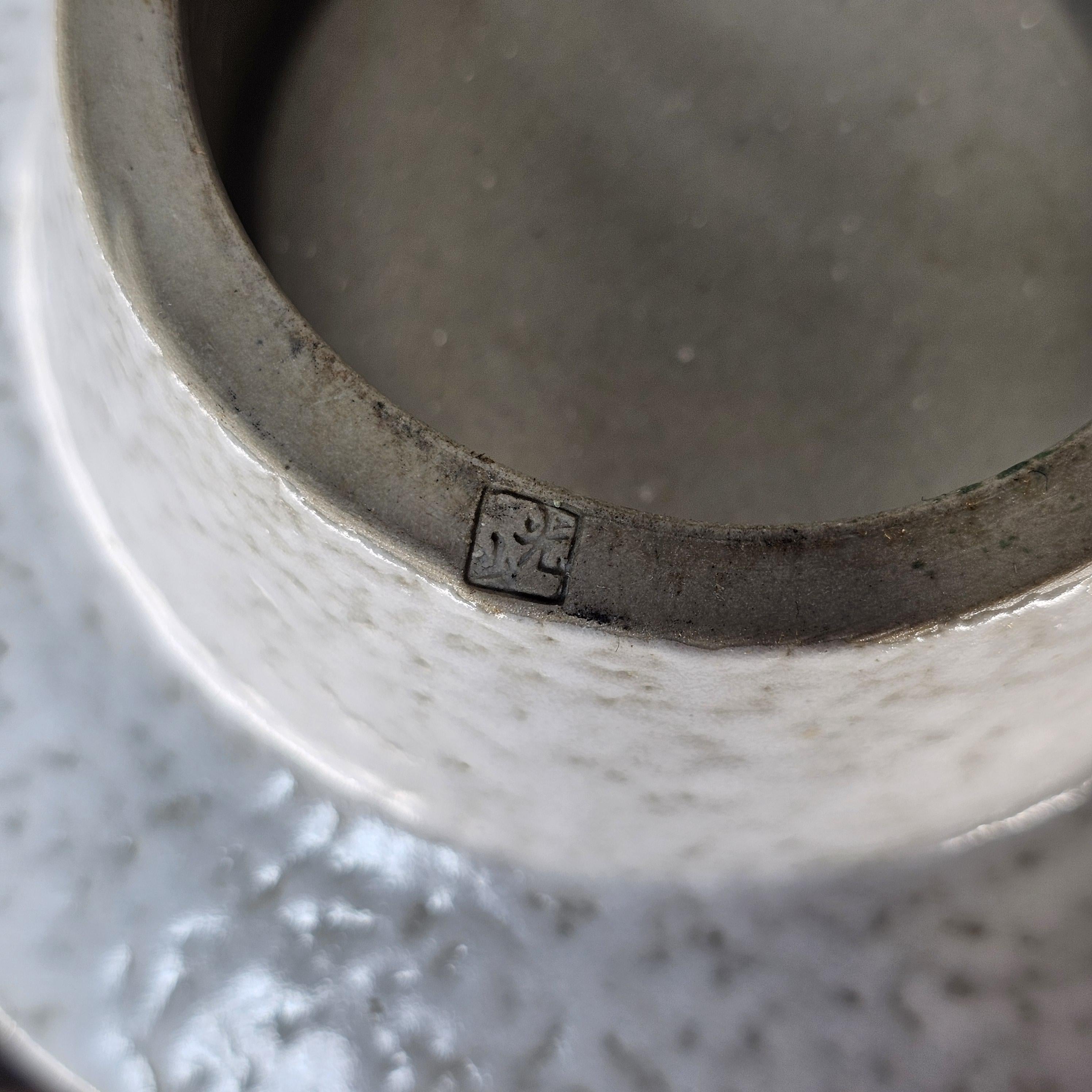 Vintage Kozan-gama Ashtray / Planter | Japanese MCM Brutalist Studio Pottery