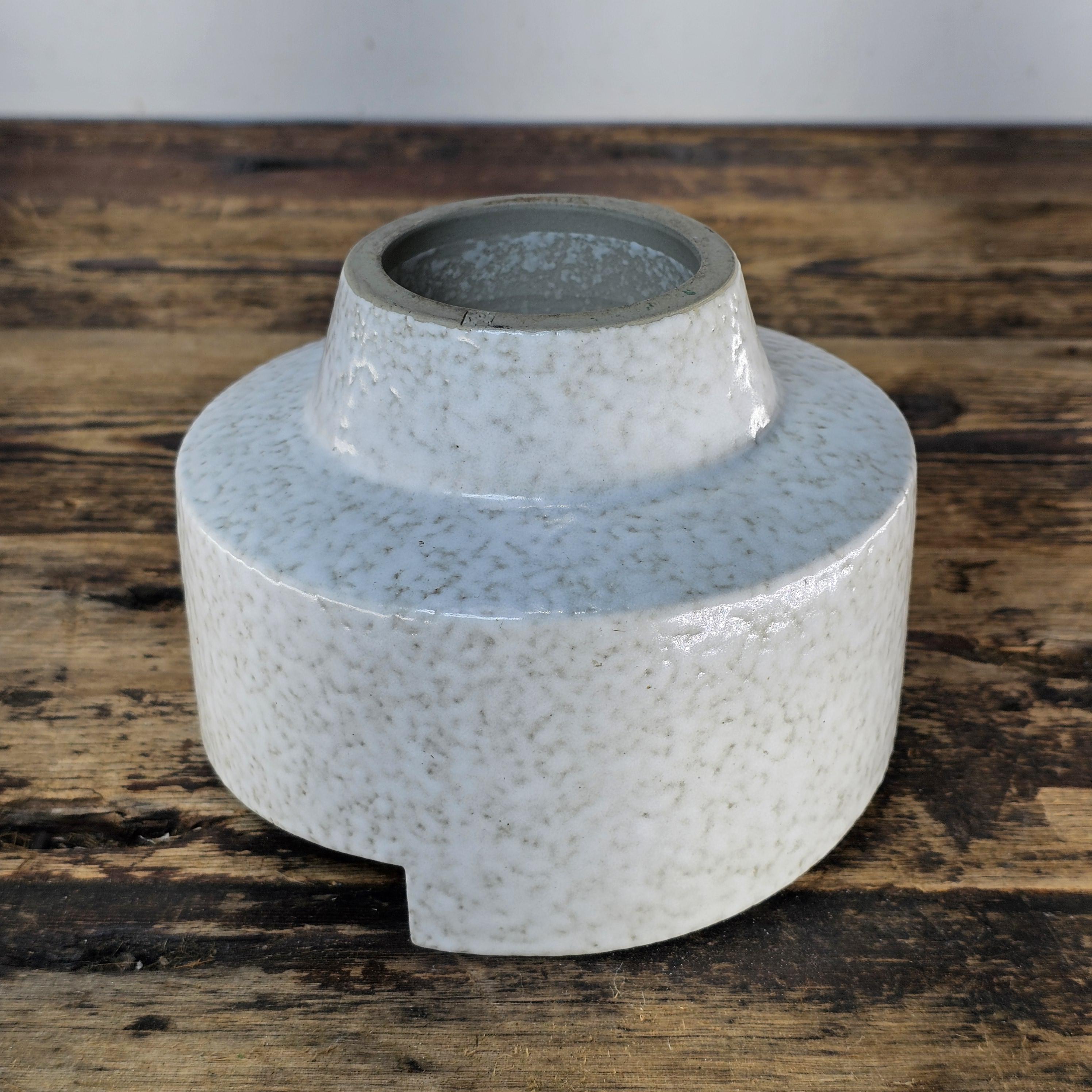 Vintage Kozan-gama Ashtray / Planter | Japanese MCM Brutalist Studio Pottery