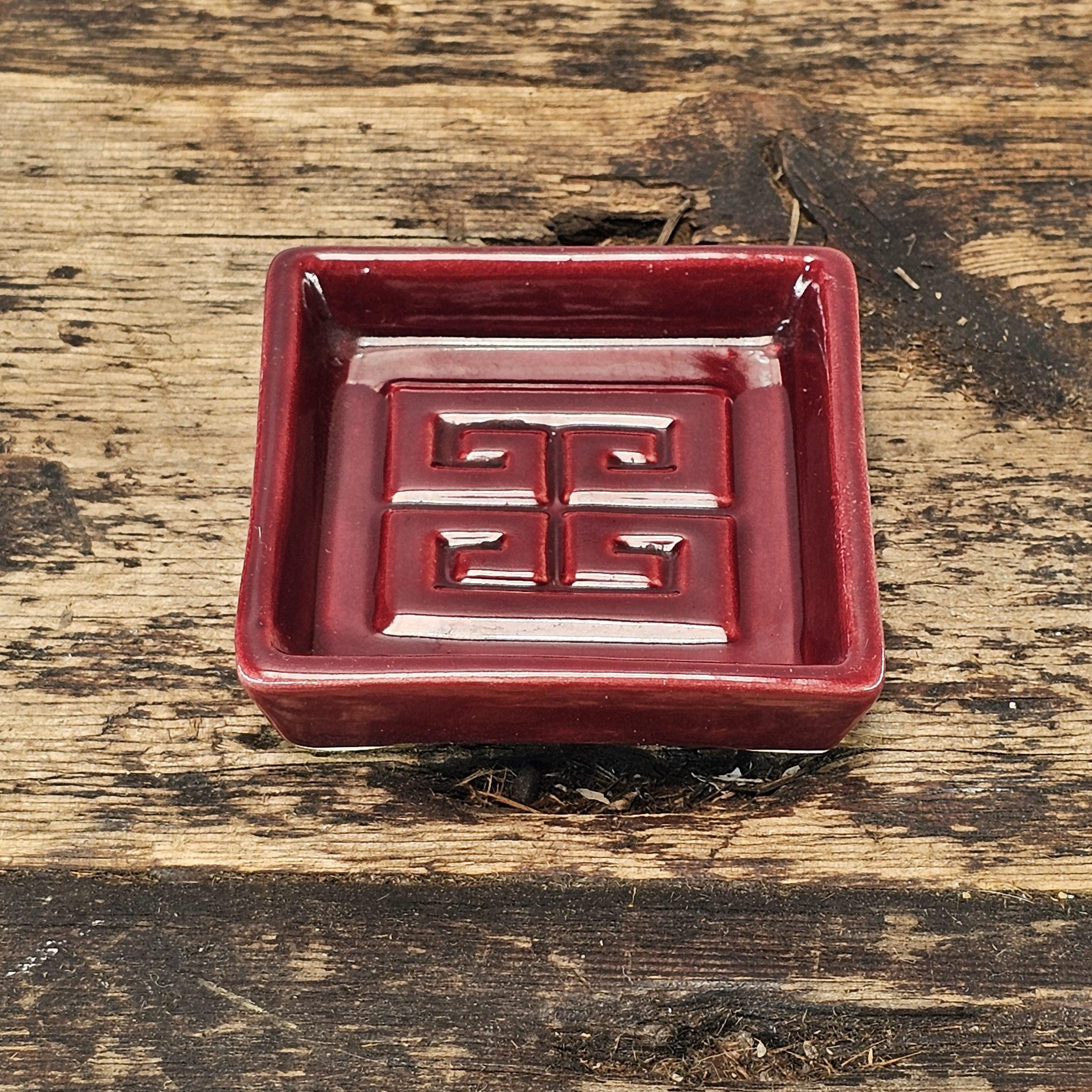 Mid-Century Modern Claire Lerner Studio Pottery Dish / Ashtray 1949