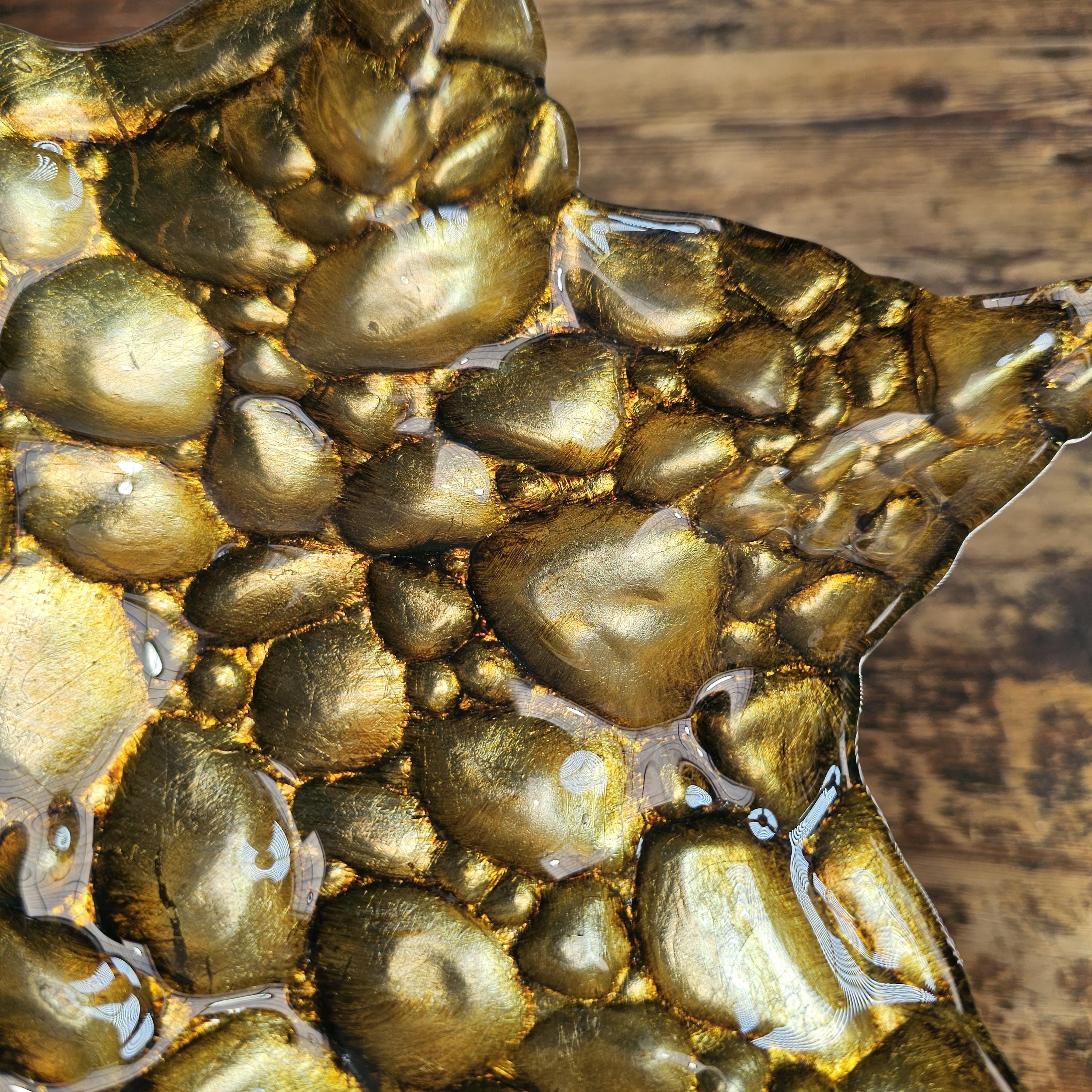 Set of 2 Z Gallerie "Arda" Pebble Star Bowl Set