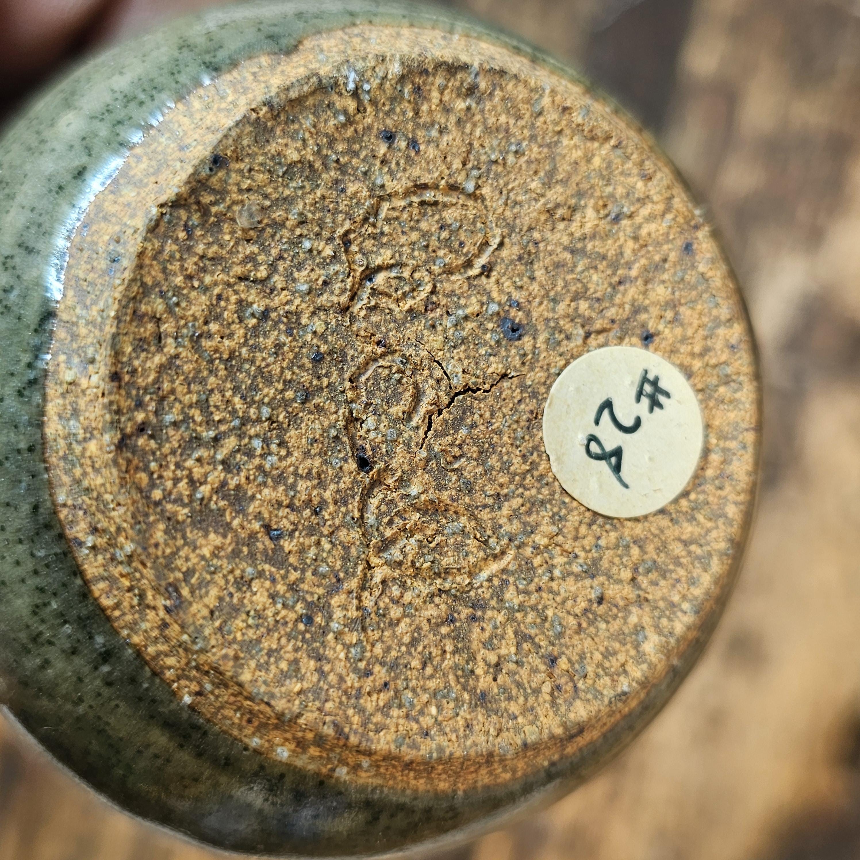 Matched Pair of Vintage Mid-Century Studio Pottery Bud Vases