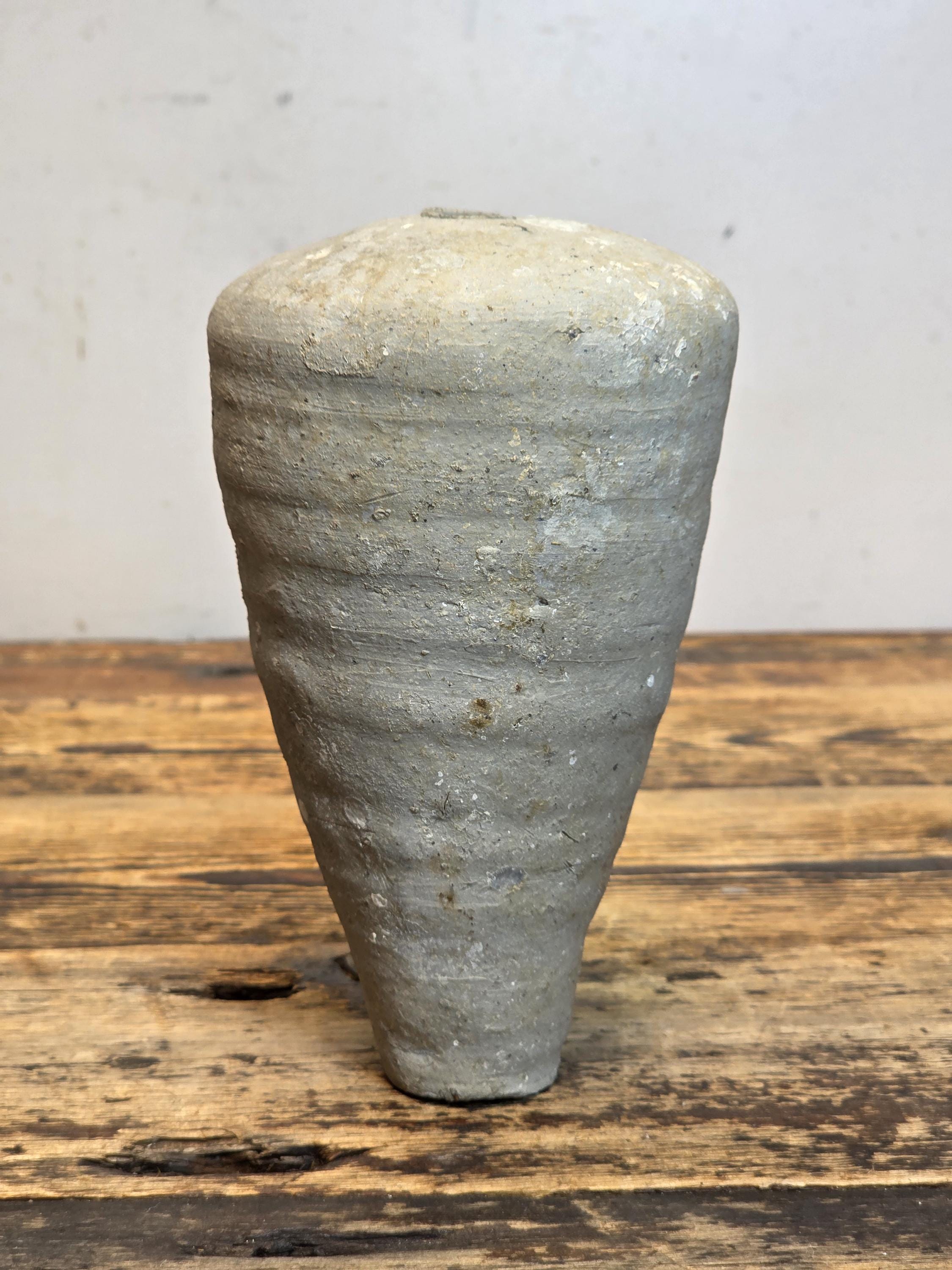 Antique Chinese Song / Yuan Dynasty "Mercury Jar" Shipwreck Trade Ceramic 7"H