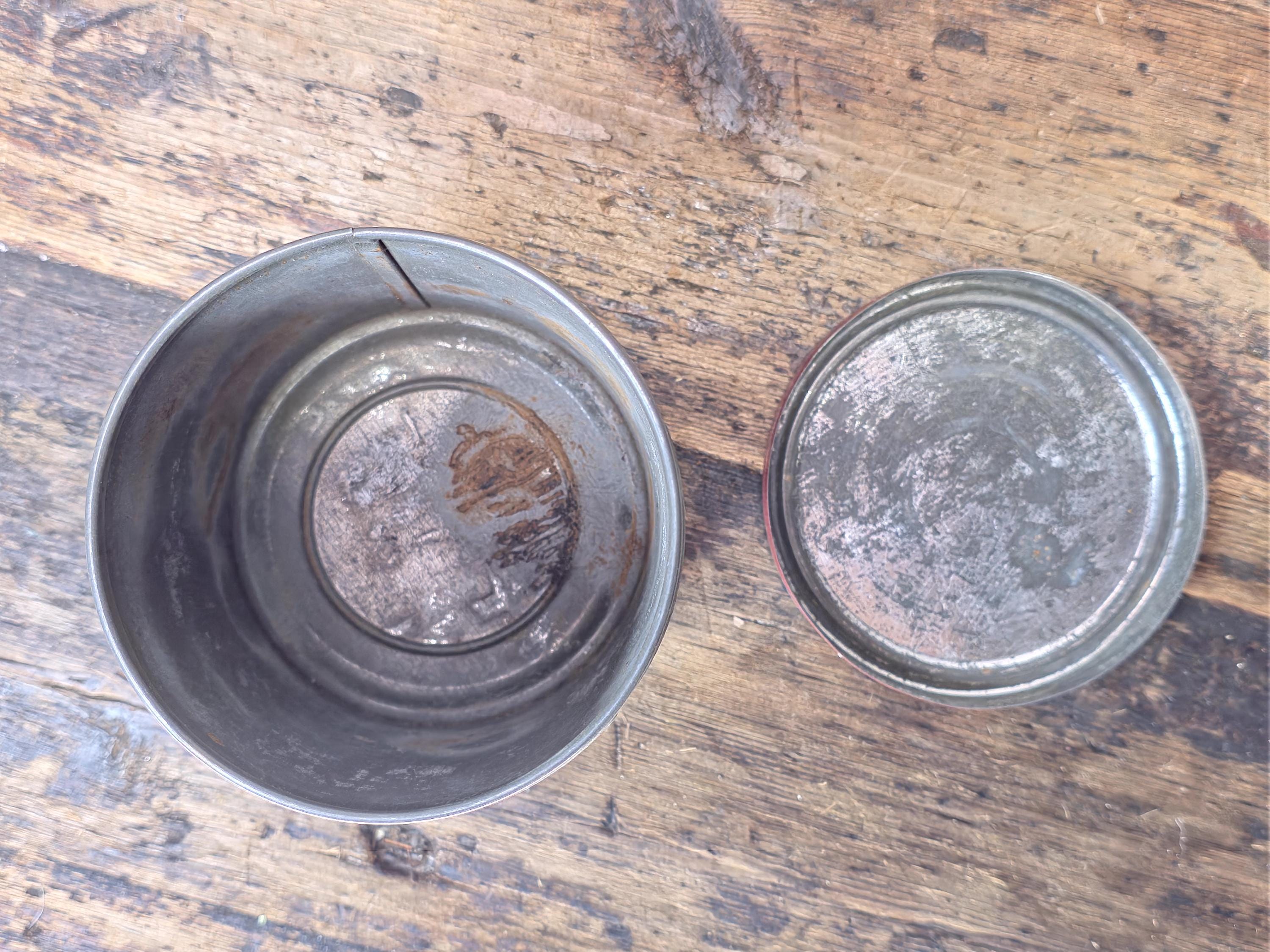 Vintage 1940s Cresca Hygeia Figs Lithographed Tin Can, Smyrna Turkey 1 lb