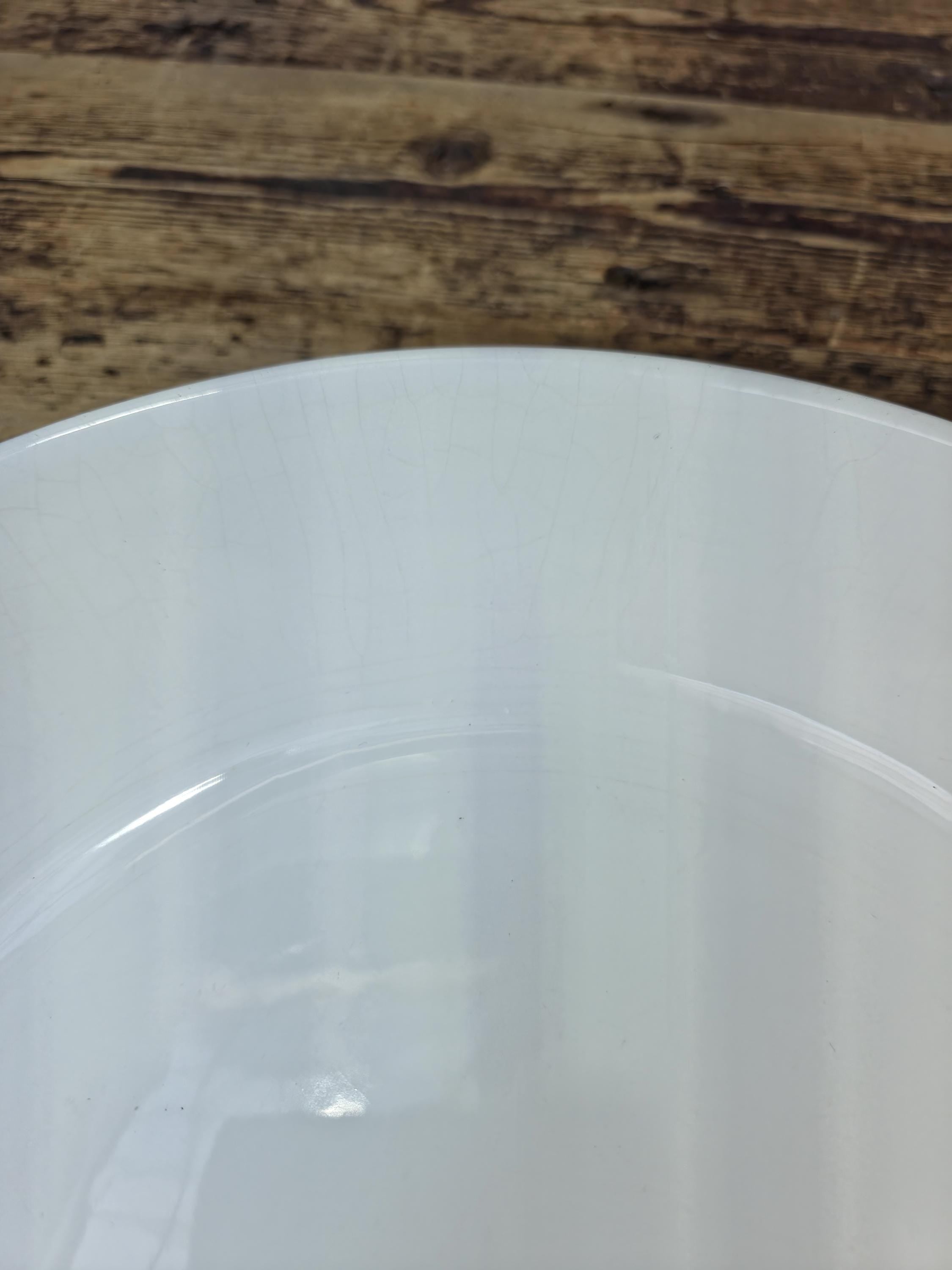 Vintage Ceramica ARM White Serving Bowl — Made in Italy, circa 1960s–1970s