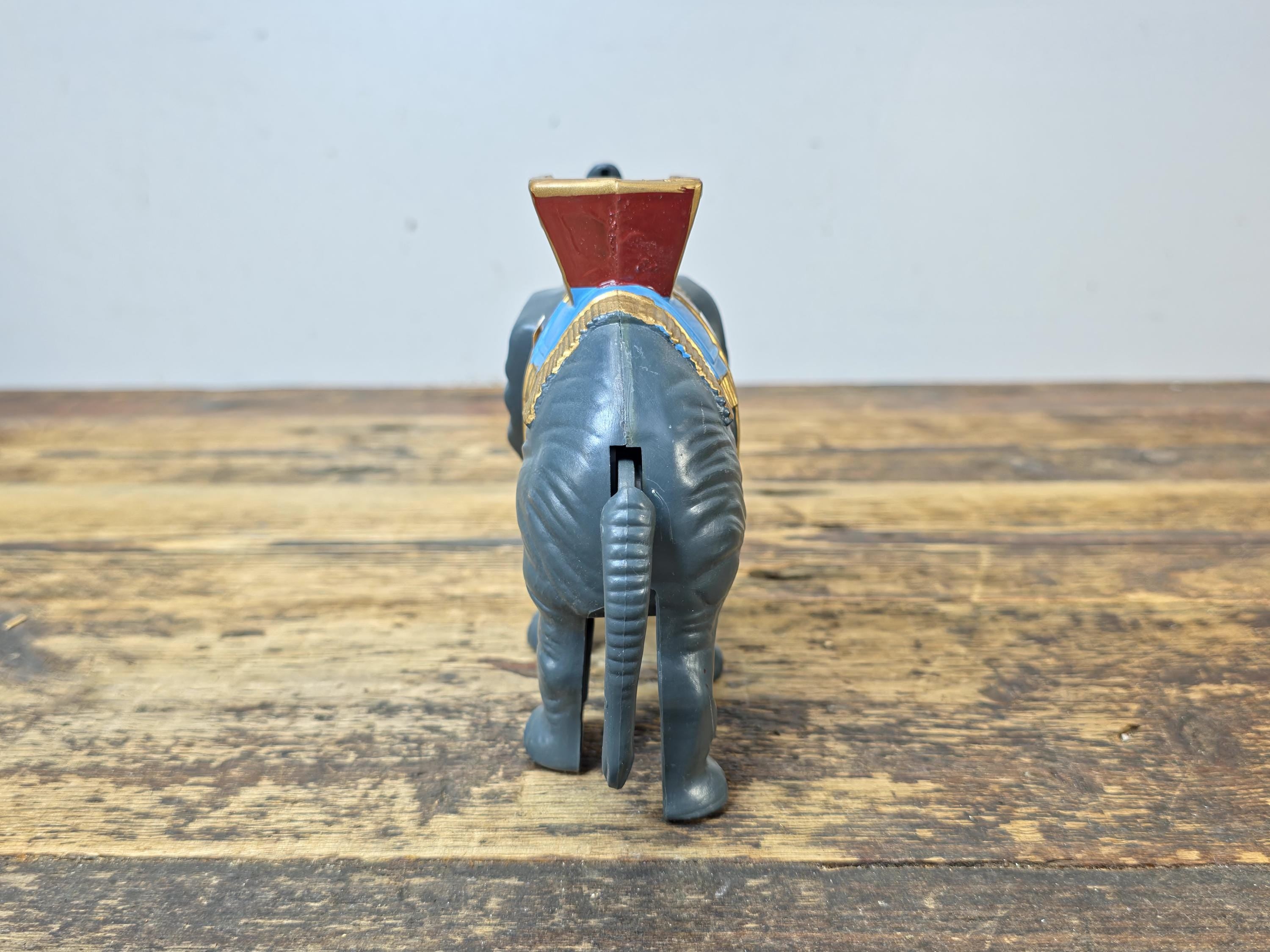 Vintage 1975 J.N.N.Y. Elephant Coin Bank — Made in Hong Kong w/ Box