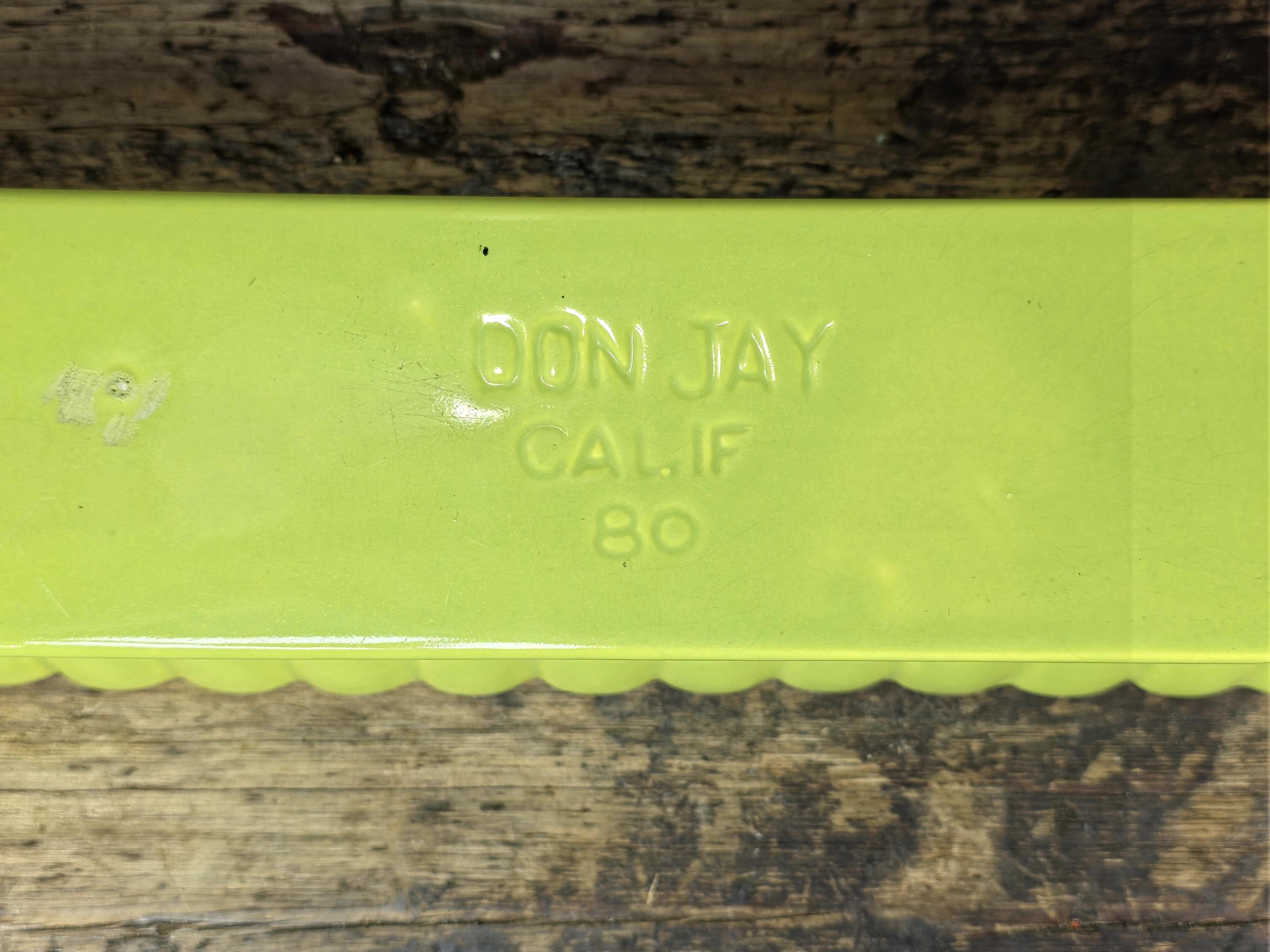 Vintage DON JAY California Pottery Planter 15.75"L – Mold No. 80