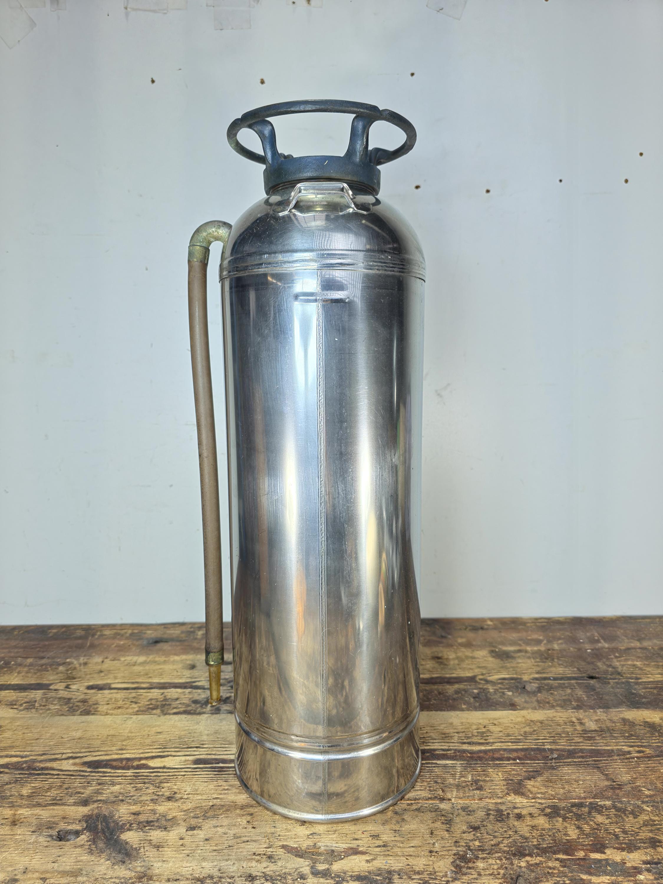 Vintage General Detroit “Quick Aid” SS-15 Soda-Acid Fire Extinguisher – 22.5"