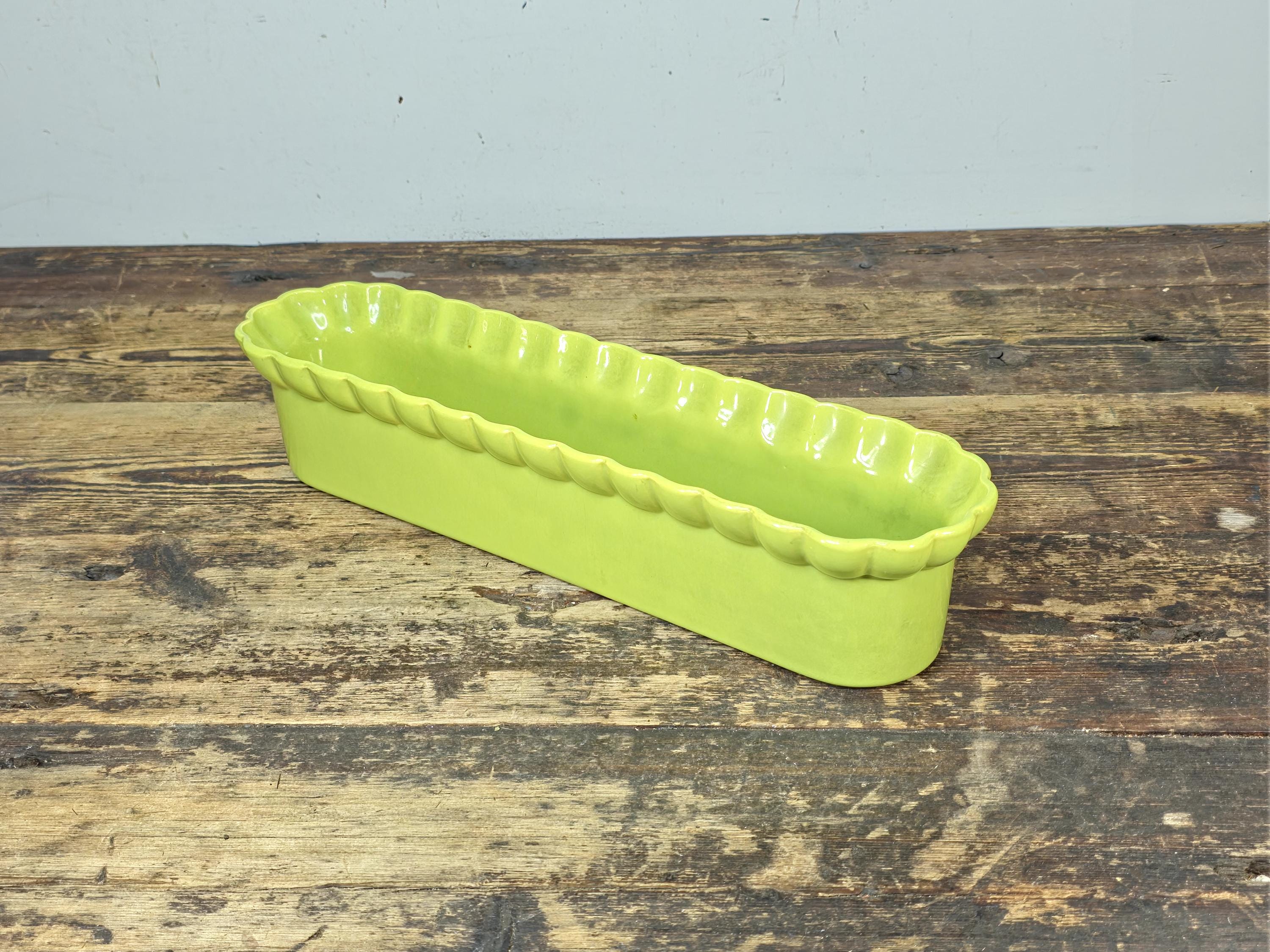 Vintage DON JAY California Pottery Planter 15.75"L – Mold No. 80