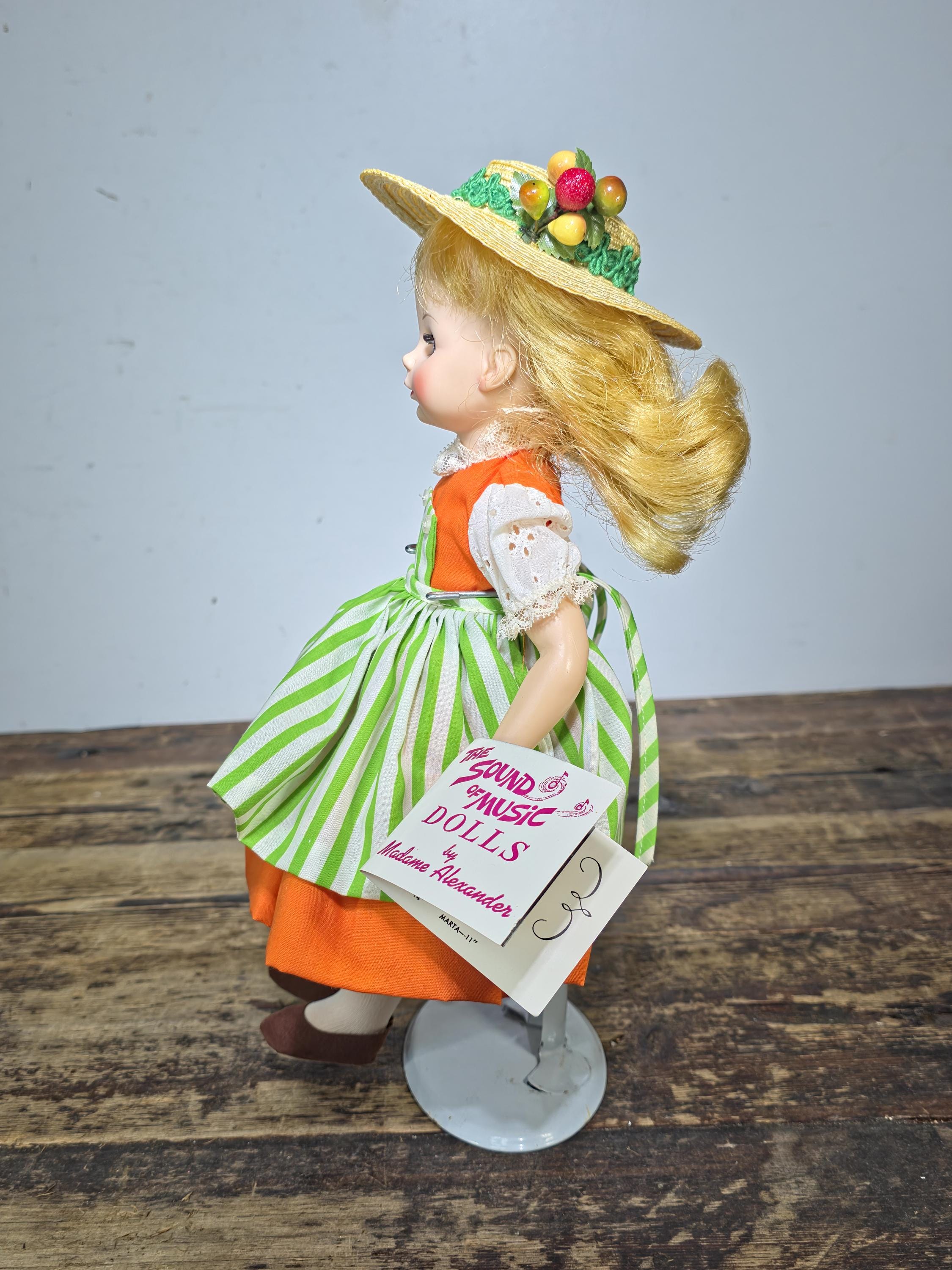 Madame Alexander Sound of Music Dolls Set of 4 Maria Liesl Brigitta Marta 1970s