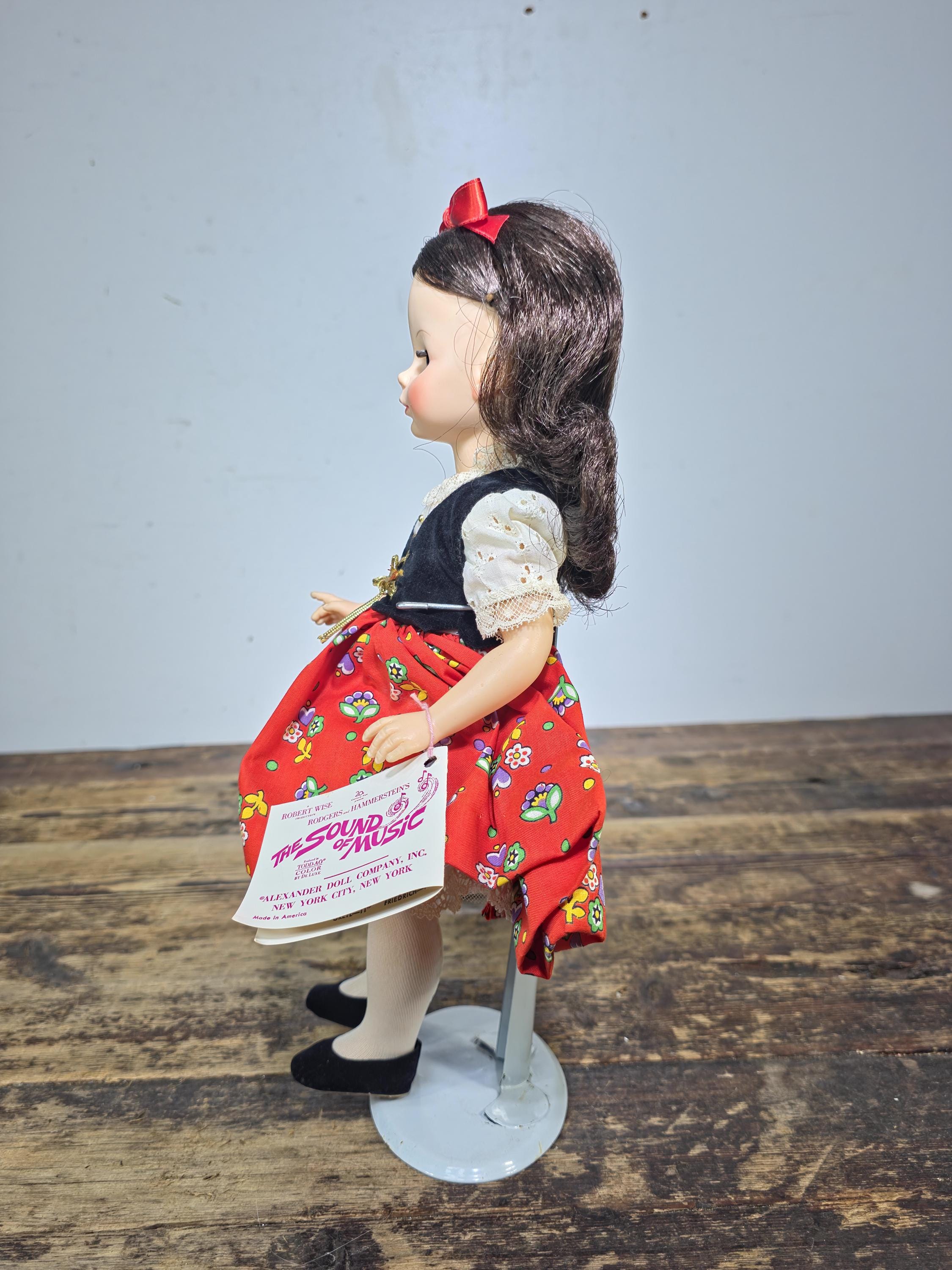 Madame Alexander Sound of Music Dolls Set of 4 Maria Liesl Brigitta Marta 1970s