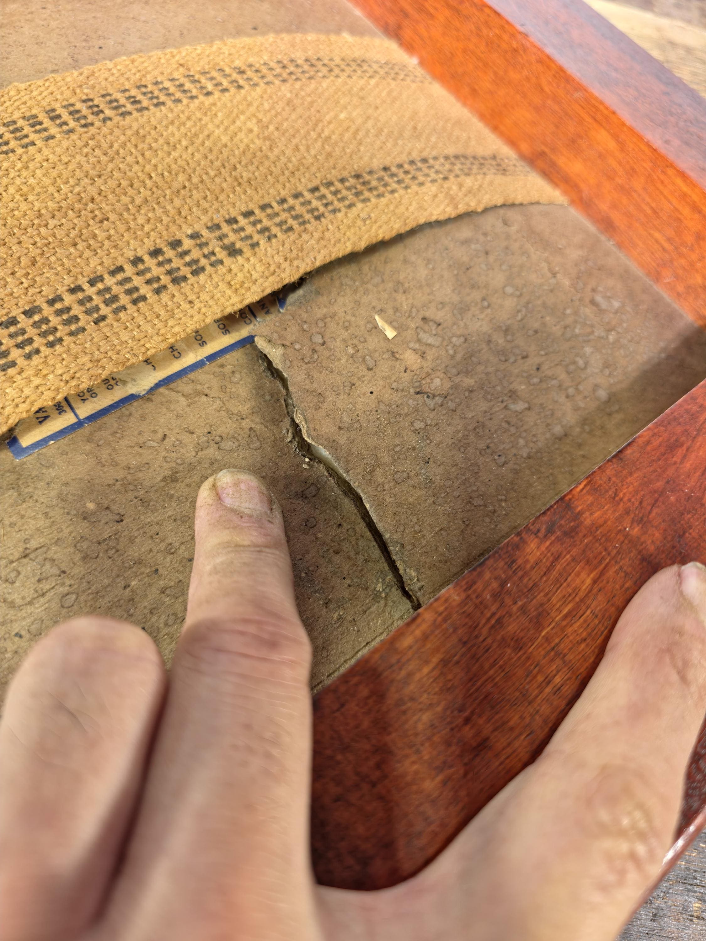 Rare 1930s Vander Ley Bros Needlepoint Stool | 300 Hall St. Grand Rapids Antique