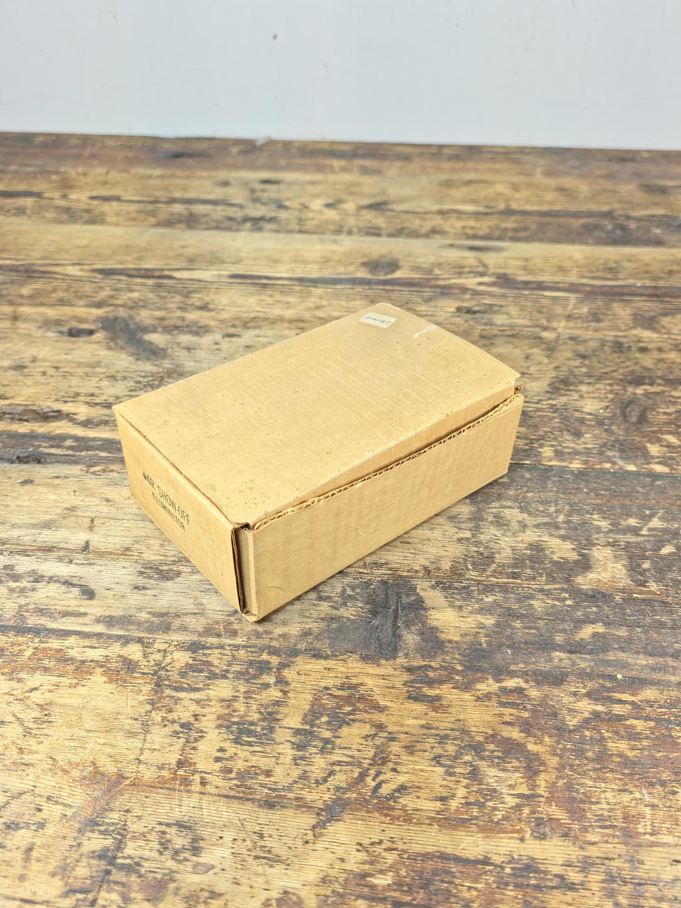 Vintage Wooden Display Light Stand by Analite Inc. “Show-Off Illuminator” USA