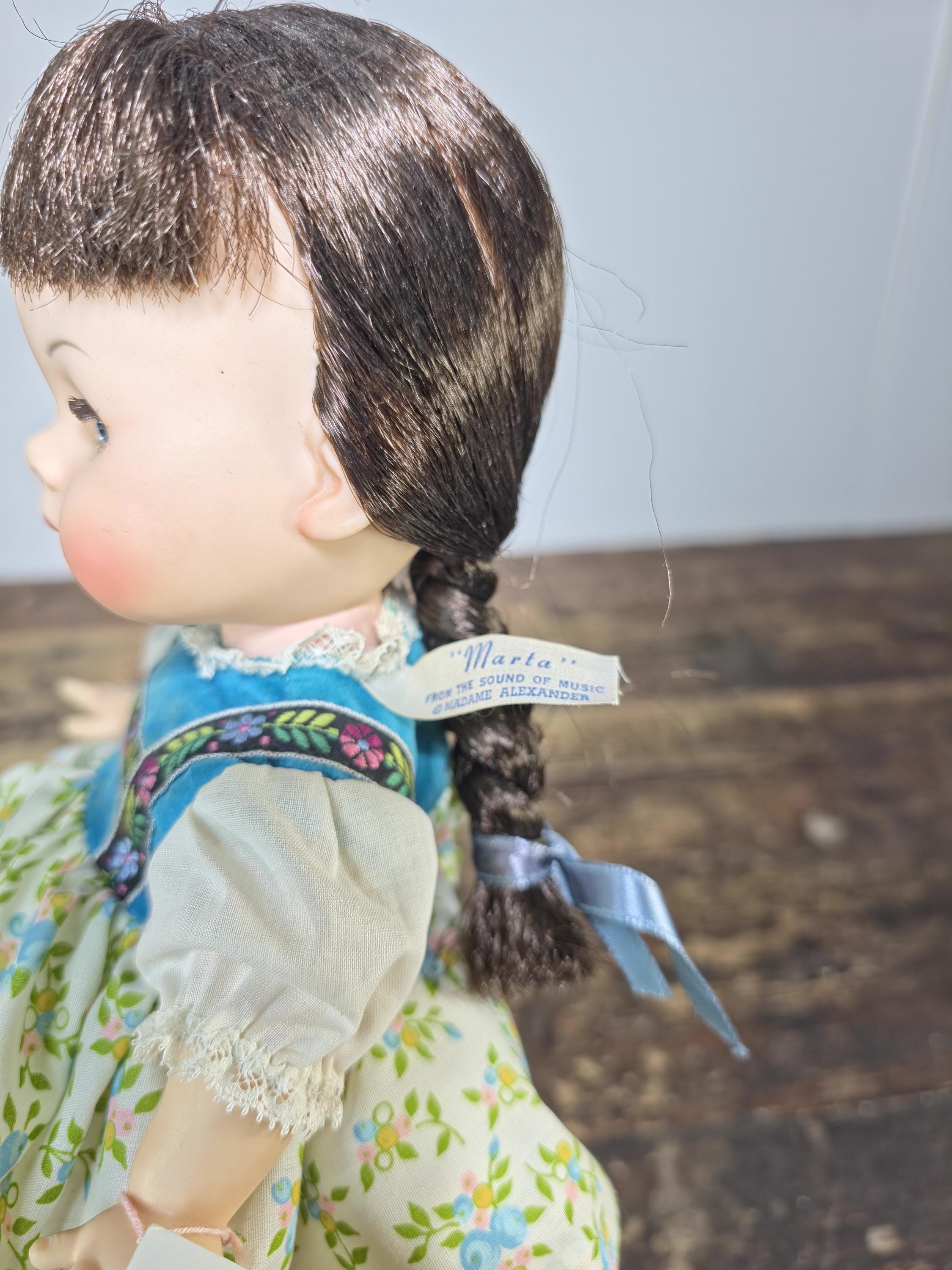 Madame Alexander Sound of Music Dolls Set of 4 Maria Liesl Brigitta Marta 1970s