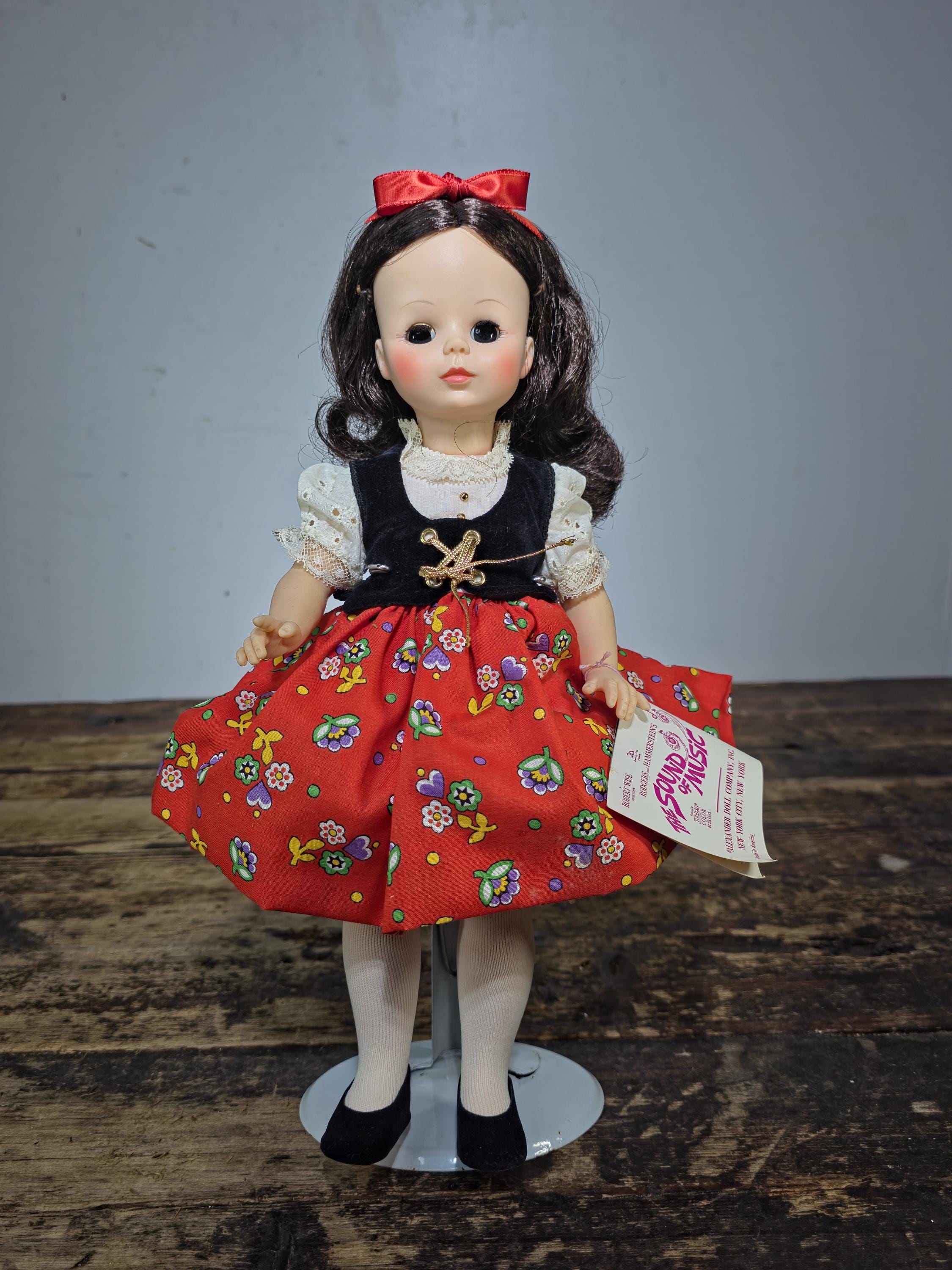 Madame Alexander Sound of Music Dolls Set of 4 Maria Liesl Brigitta Marta 1970s