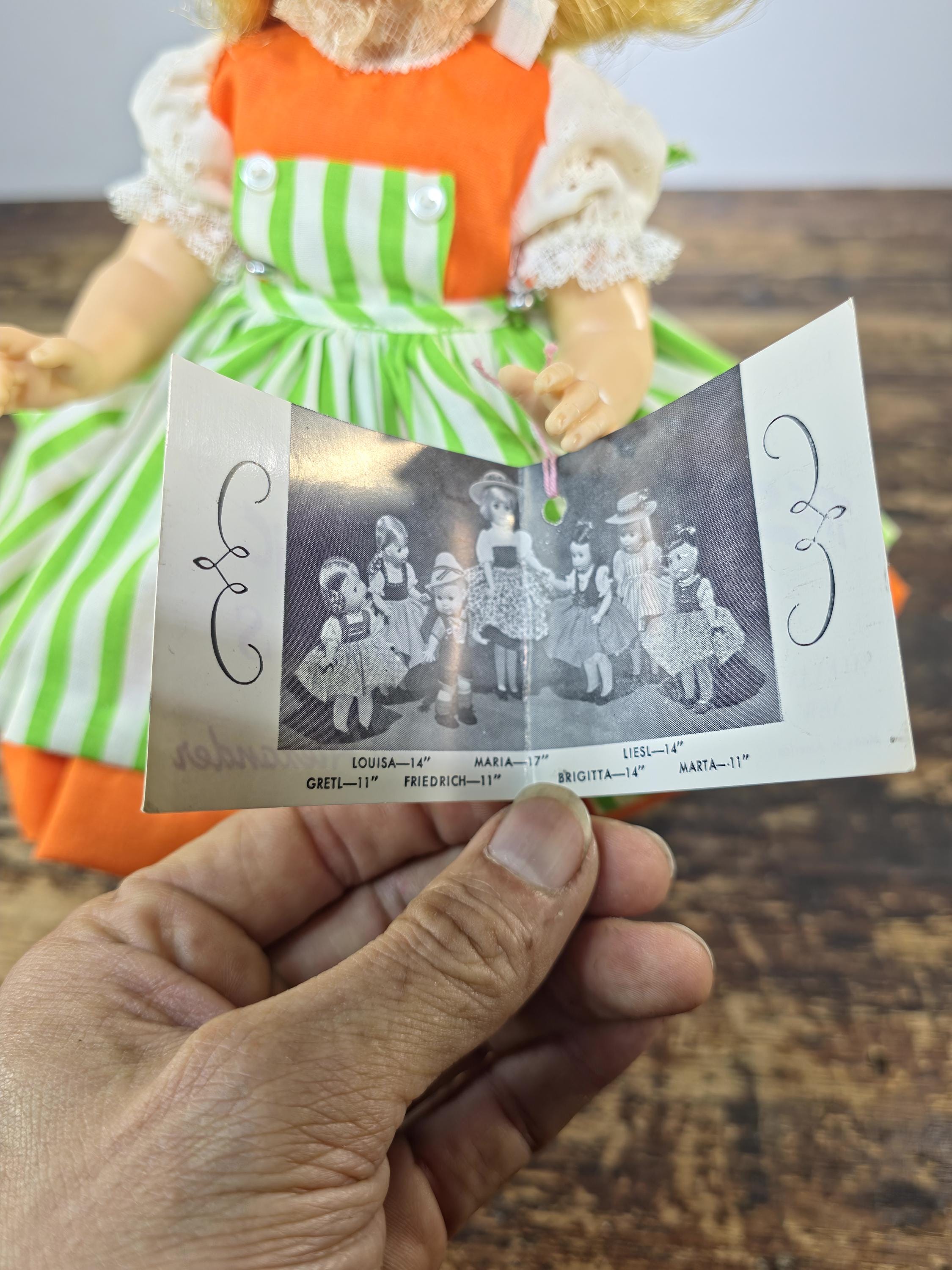 Madame Alexander Sound of Music Dolls Set of 4 Maria Liesl Brigitta Marta 1970s